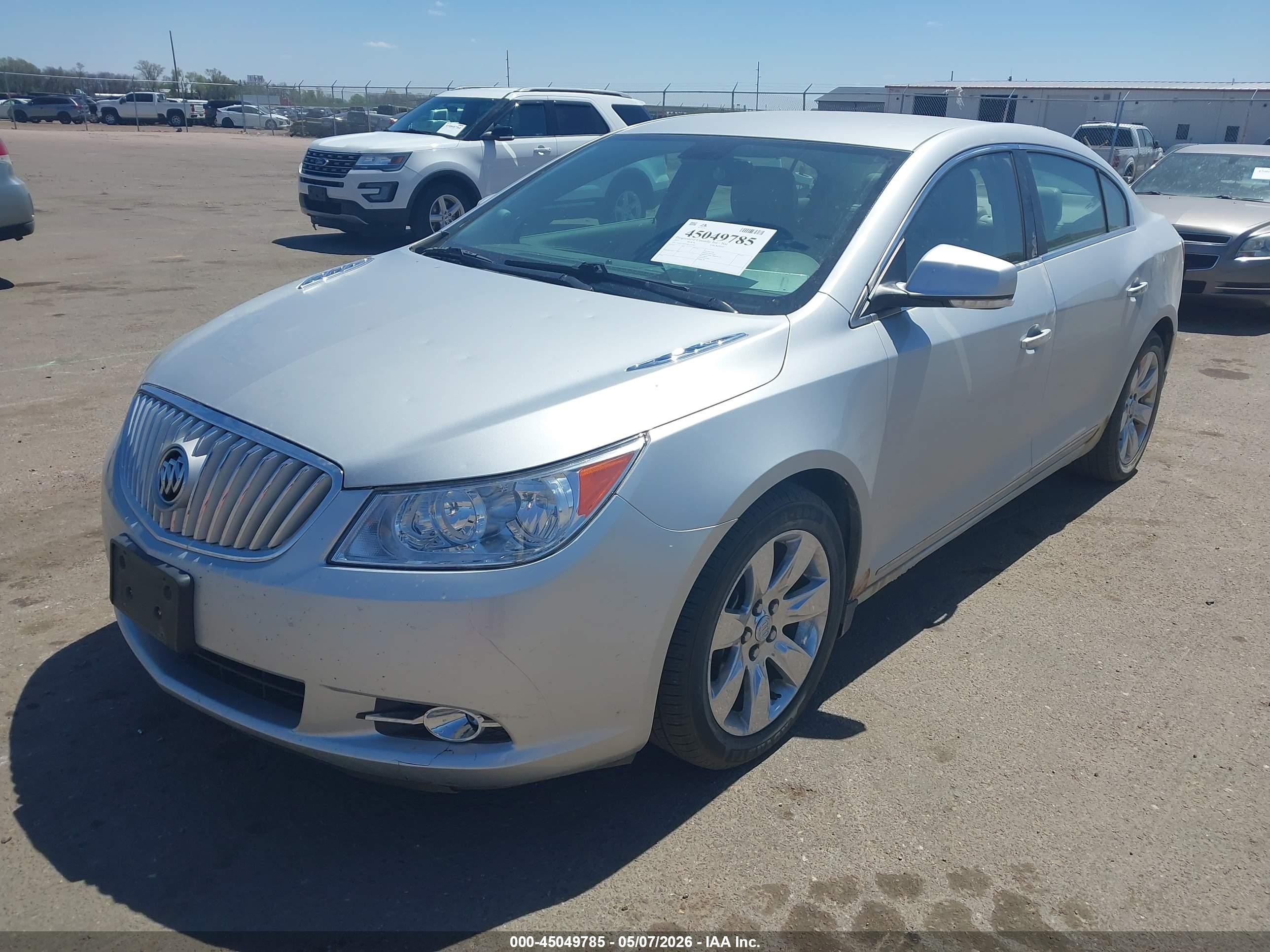 2011 Buick Lacrosse Cxl Серебряный vin: 1G4GC5ED9BF357395