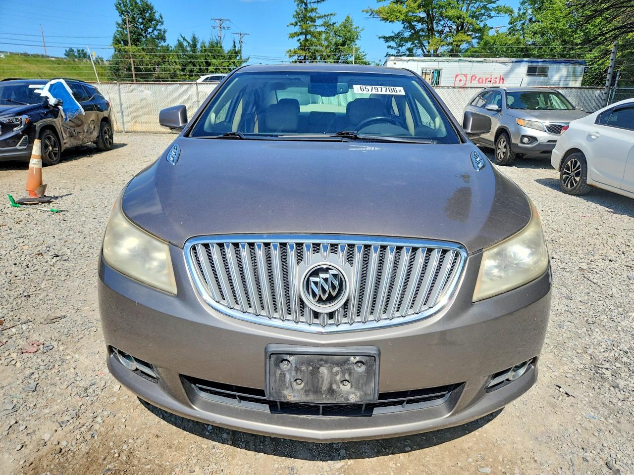2011 Buick Lacrosse Cxl Gray vin: 1G4GC5EDXBF222362