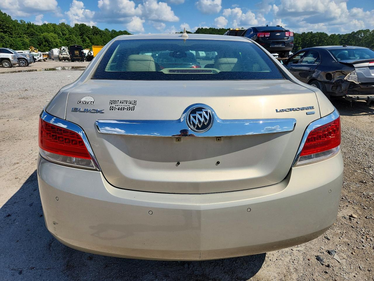 2011 Buick Lacrosse Cxl Beige vin: 1G4GC5EDXBF311915