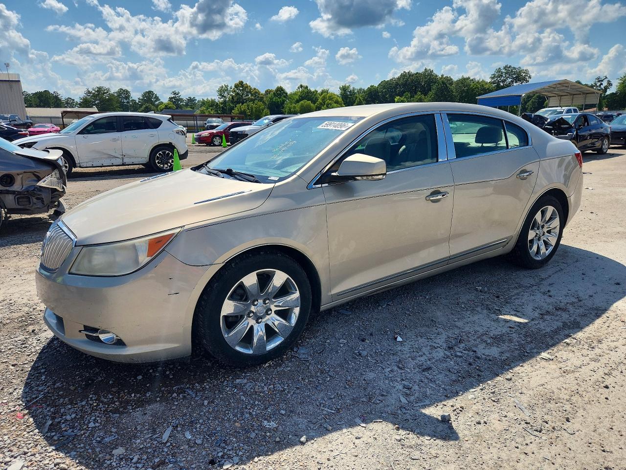 2011 Buick Lacrosse Cxl Beige vin: 1G4GC5EDXBF311915