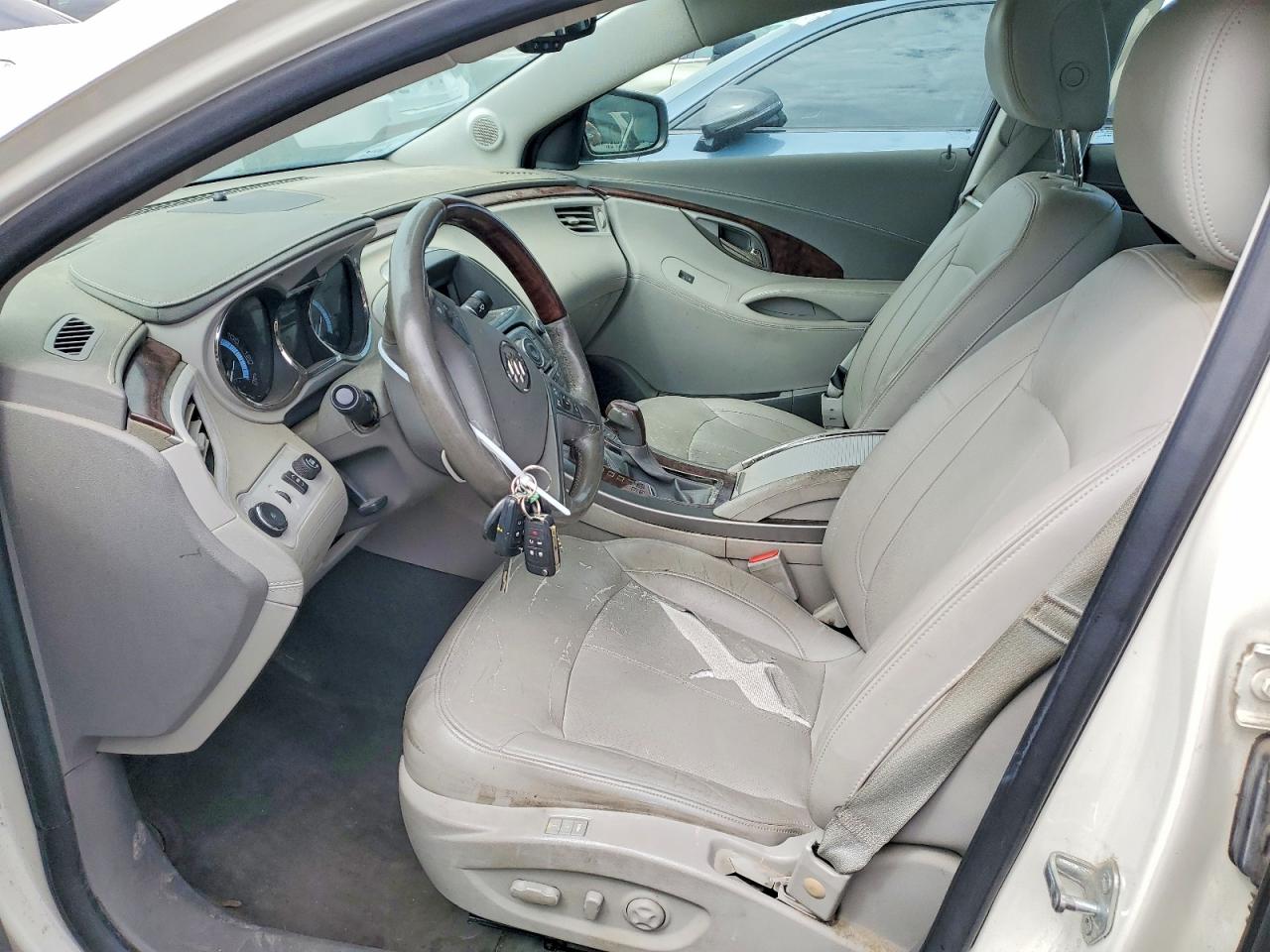2011 Buick Lacrosse Cxl White vin: 1G4GC5EDXBF327192
