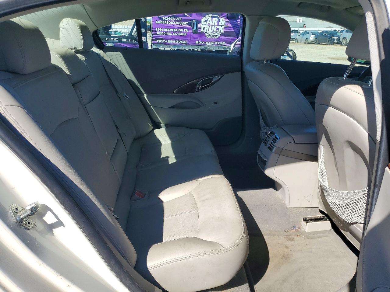 2011 Buick Lacrosse Cxl White vin: 1G4GC5EDXBF327192