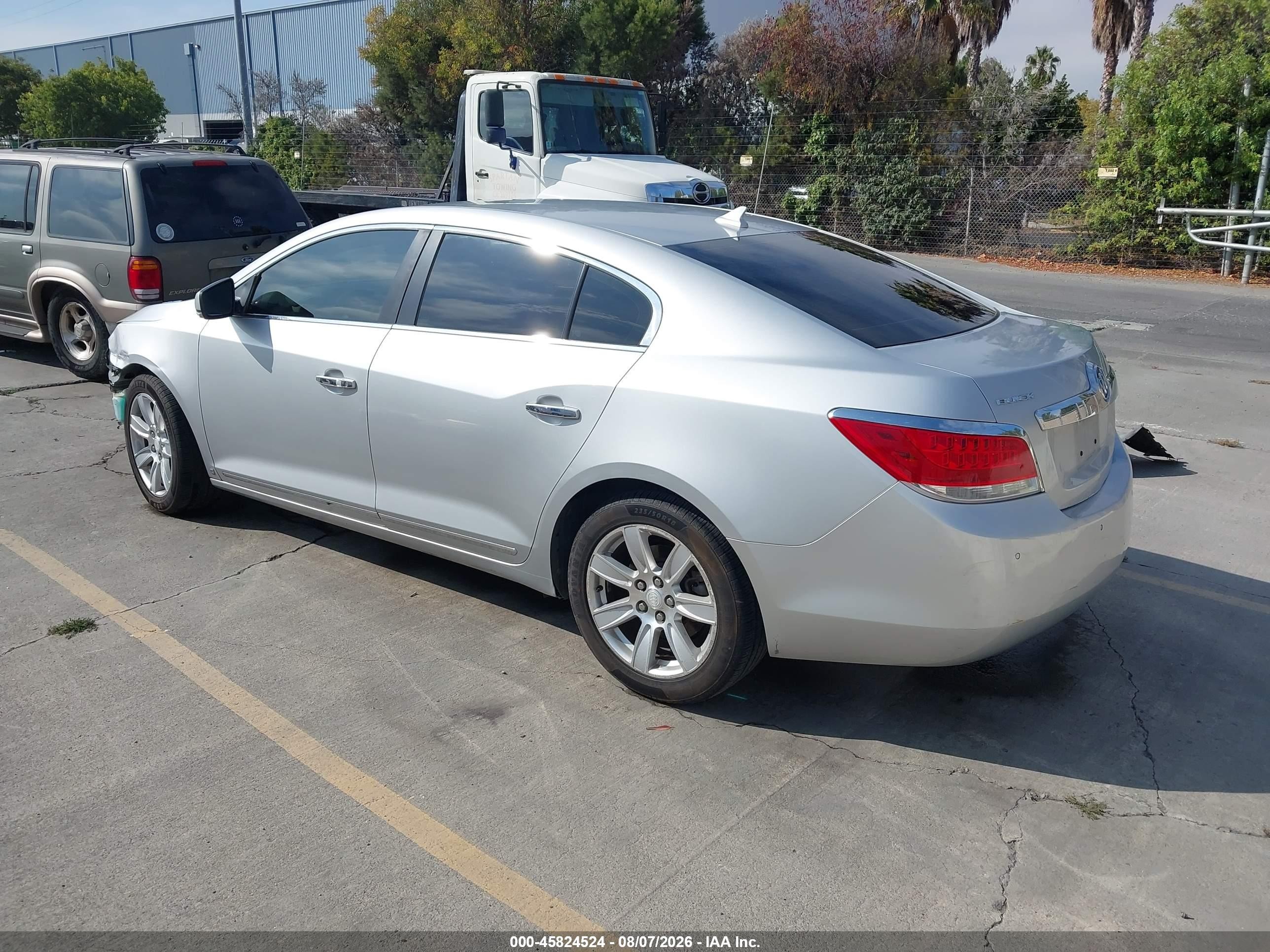 2010 Buick Lacrosse Cxl Silver vin: 1G4GC5EG0AF101414