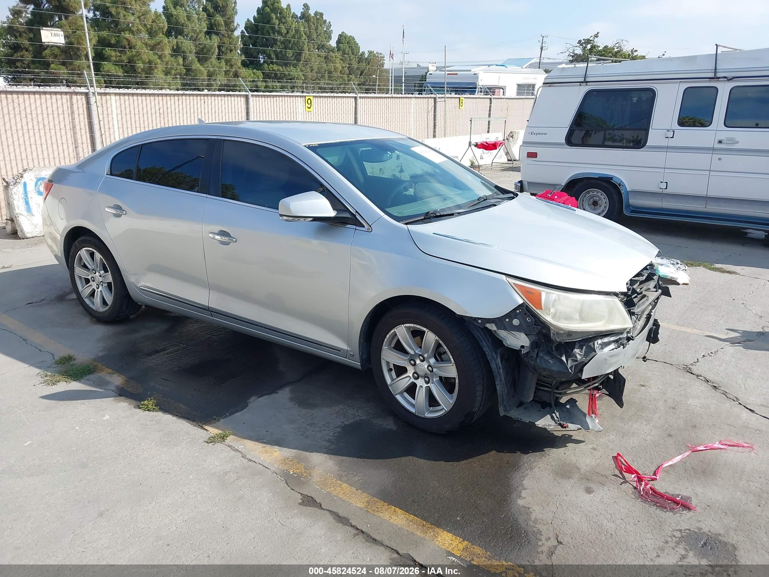 2010 Buick Lacrosse Cxl Silver vin: 1G4GC5EG0AF101414
