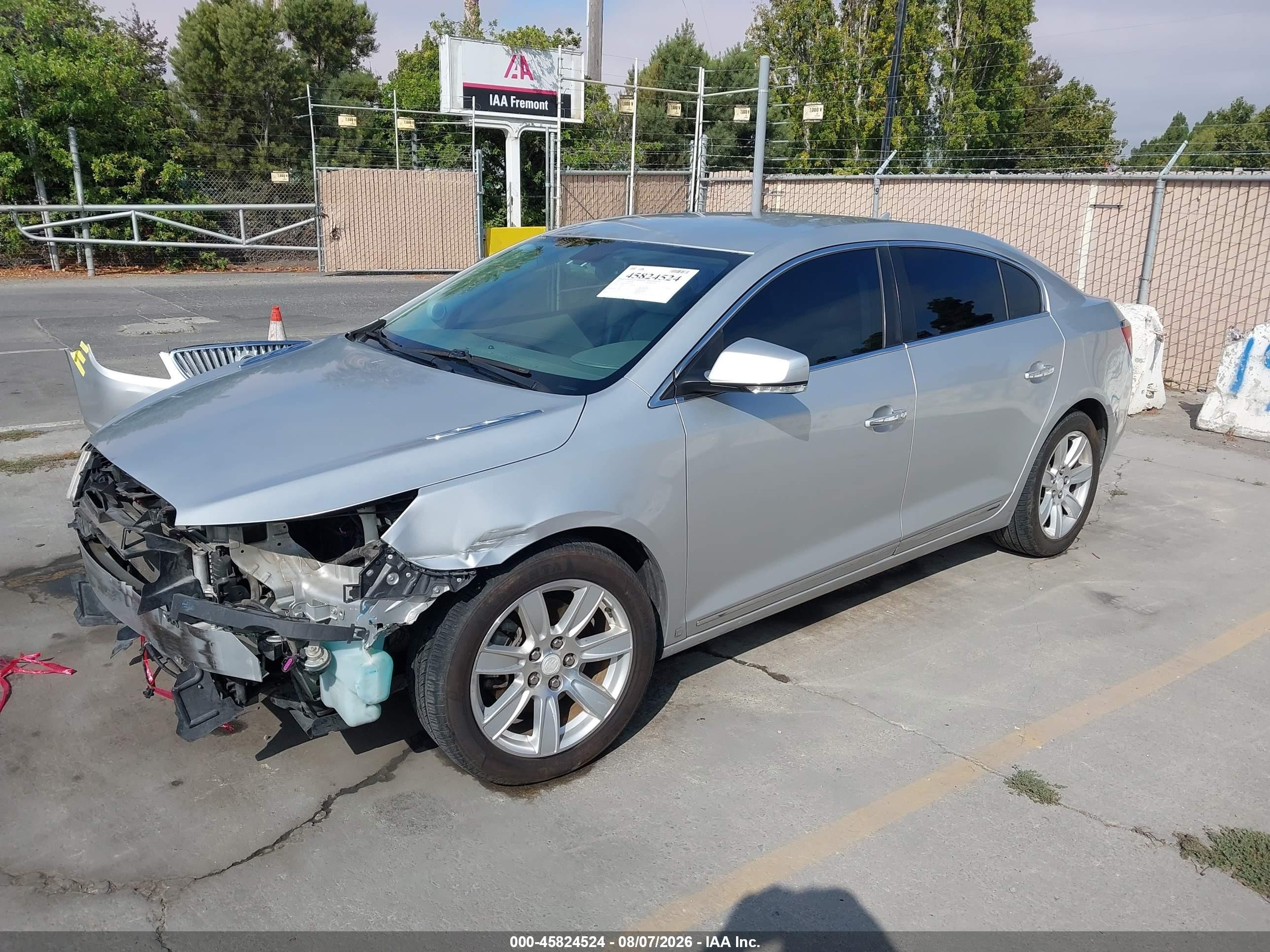 2010 Buick Lacrosse Cxl Silver vin: 1G4GC5EG0AF101414