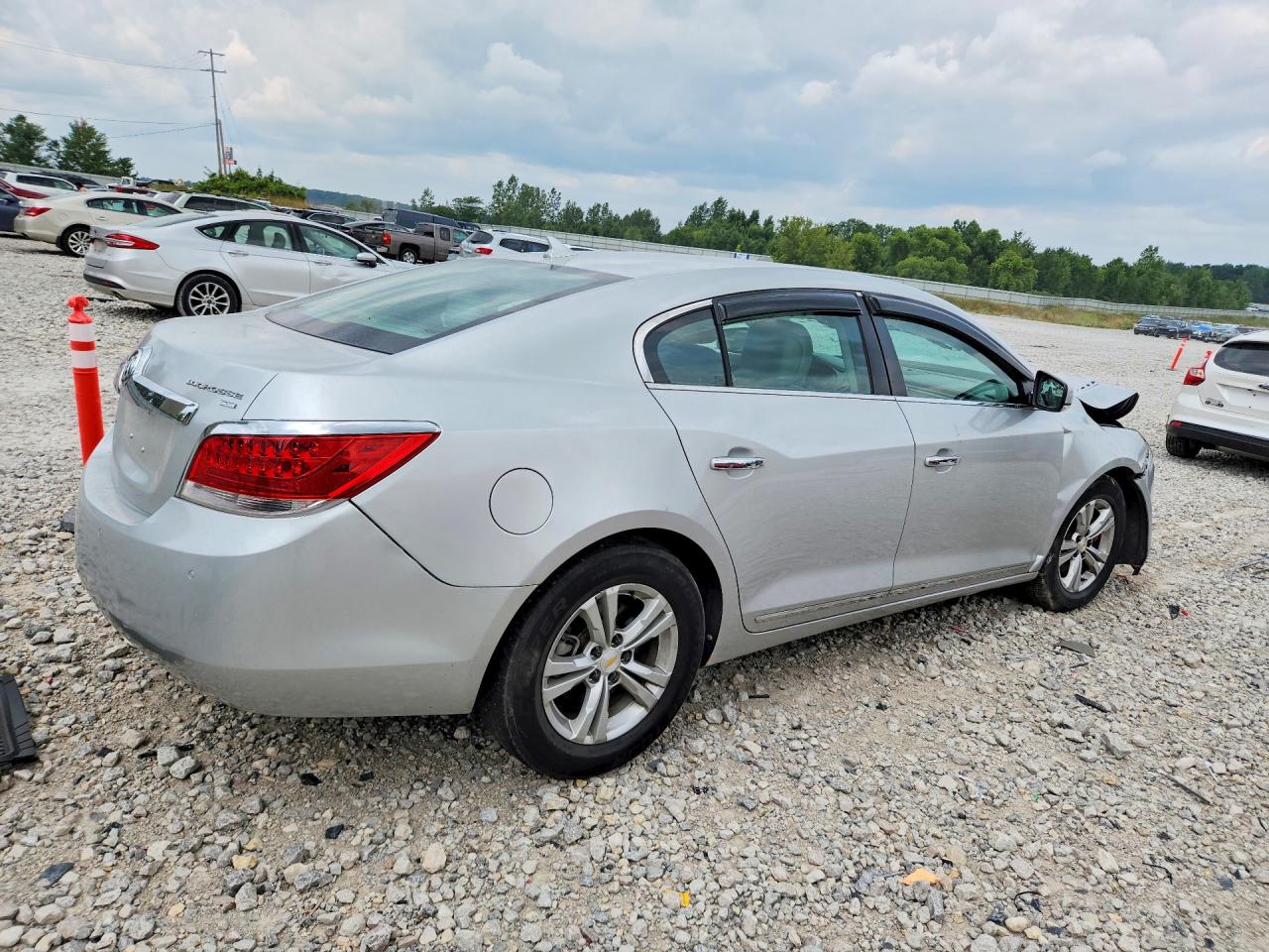 2010 Buick Lacrosse Cxl Silver vin: 1G4GC5EG0AF179191