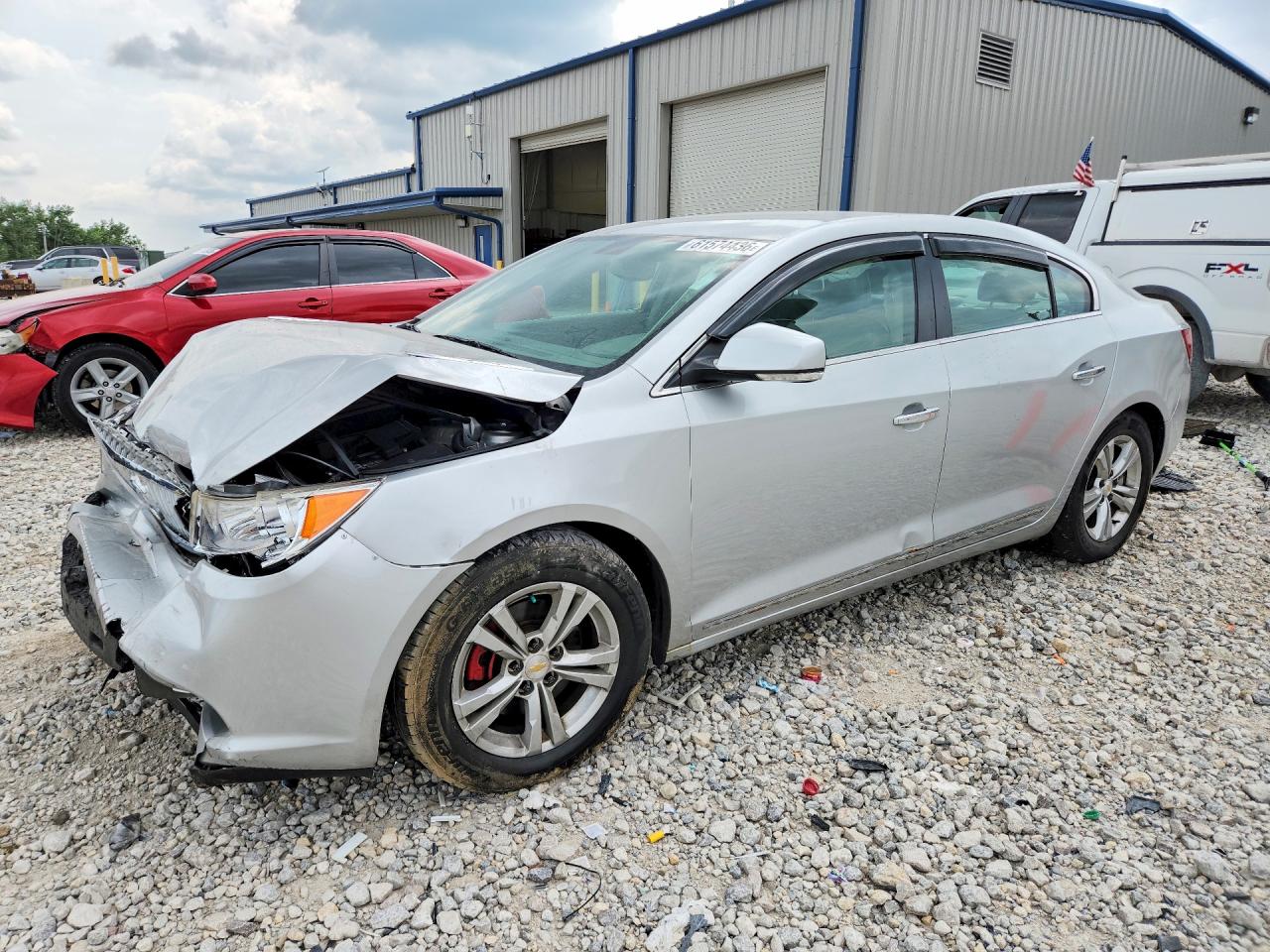 2010 Buick Lacrosse Cxl Silver vin: 1G4GC5EG0AF179191
