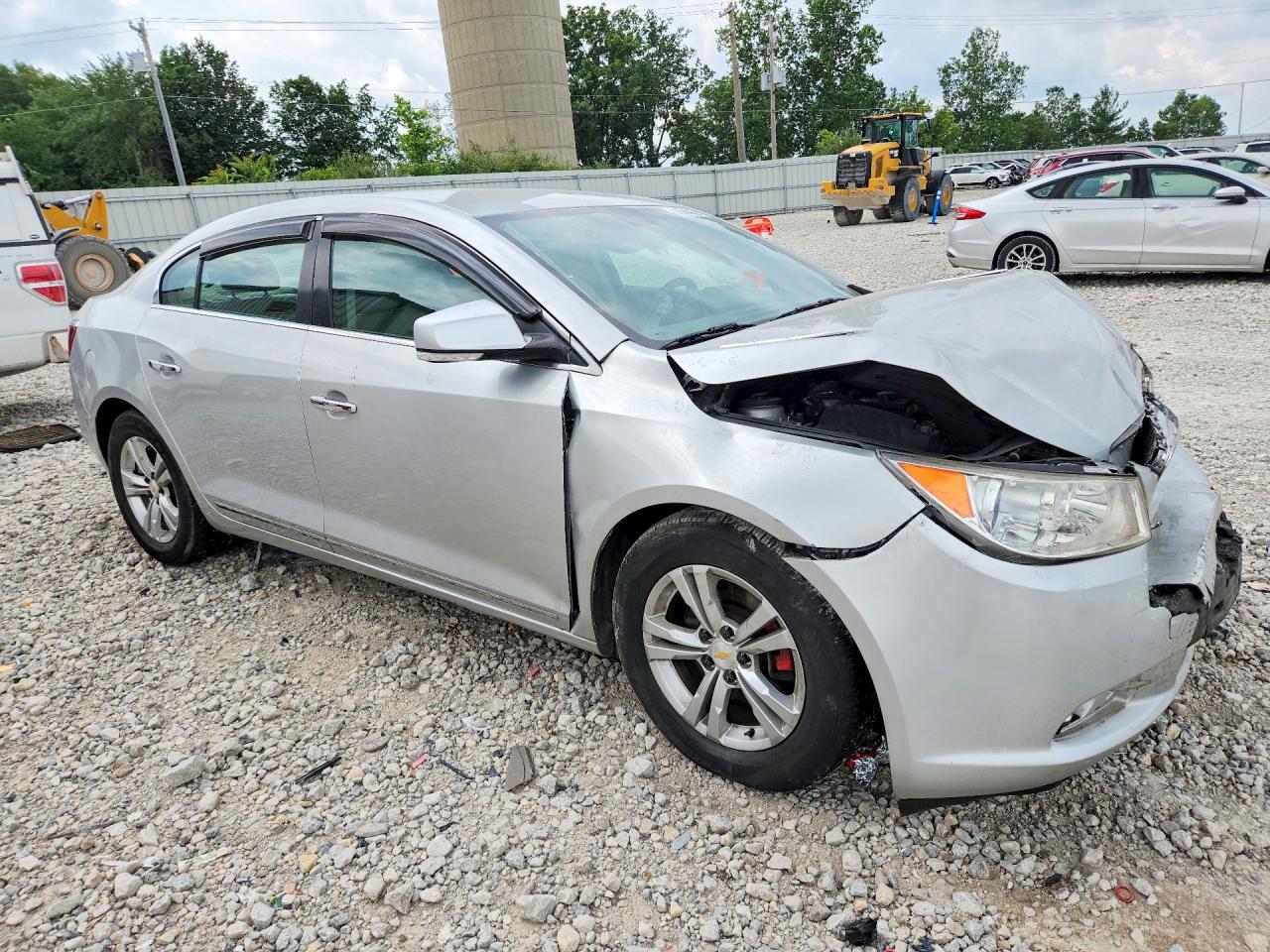 2010 Buick Lacrosse Cxl Silver vin: 1G4GC5EG0AF179191