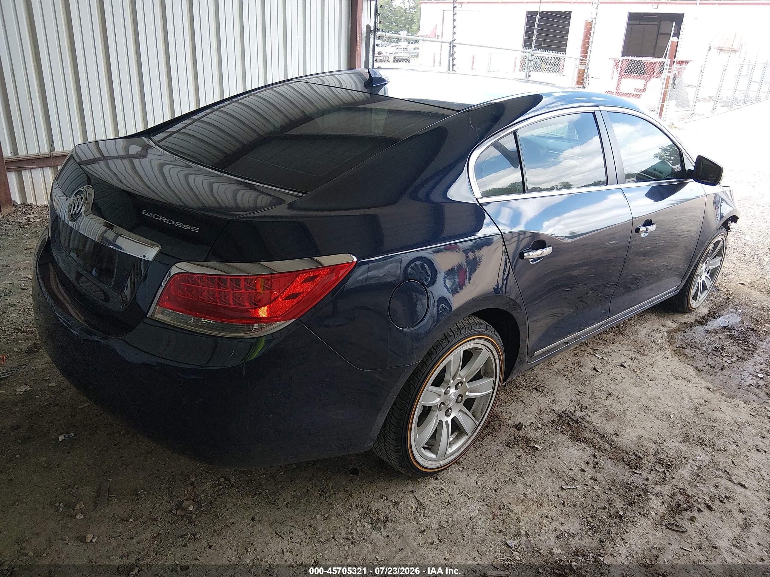 2010 Buick Lacrosse Cxl Blue vin: 1G4GC5EG0AF198453
