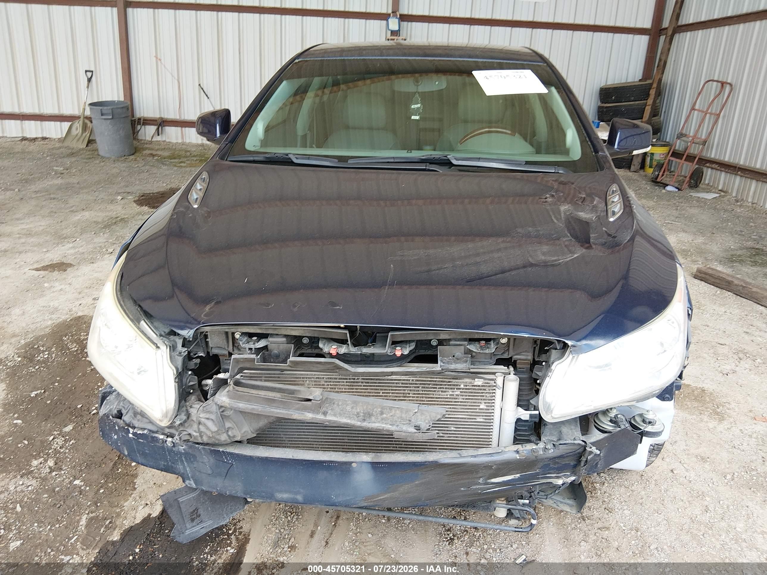 2010 Buick Lacrosse Cxl Blue vin: 1G4GC5EG0AF198453