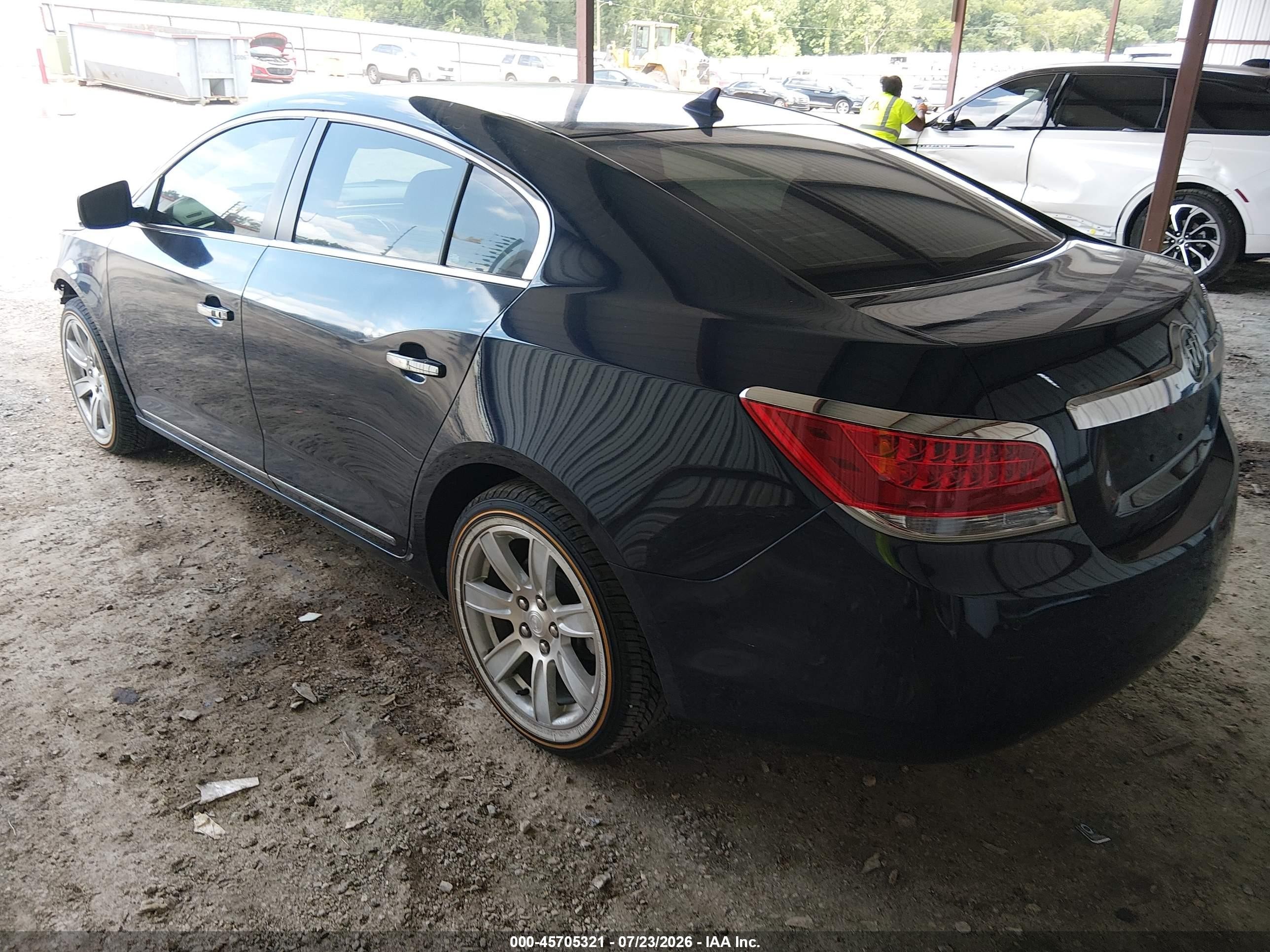 2010 Buick Lacrosse Cxl Blue vin: 1G4GC5EG0AF198453