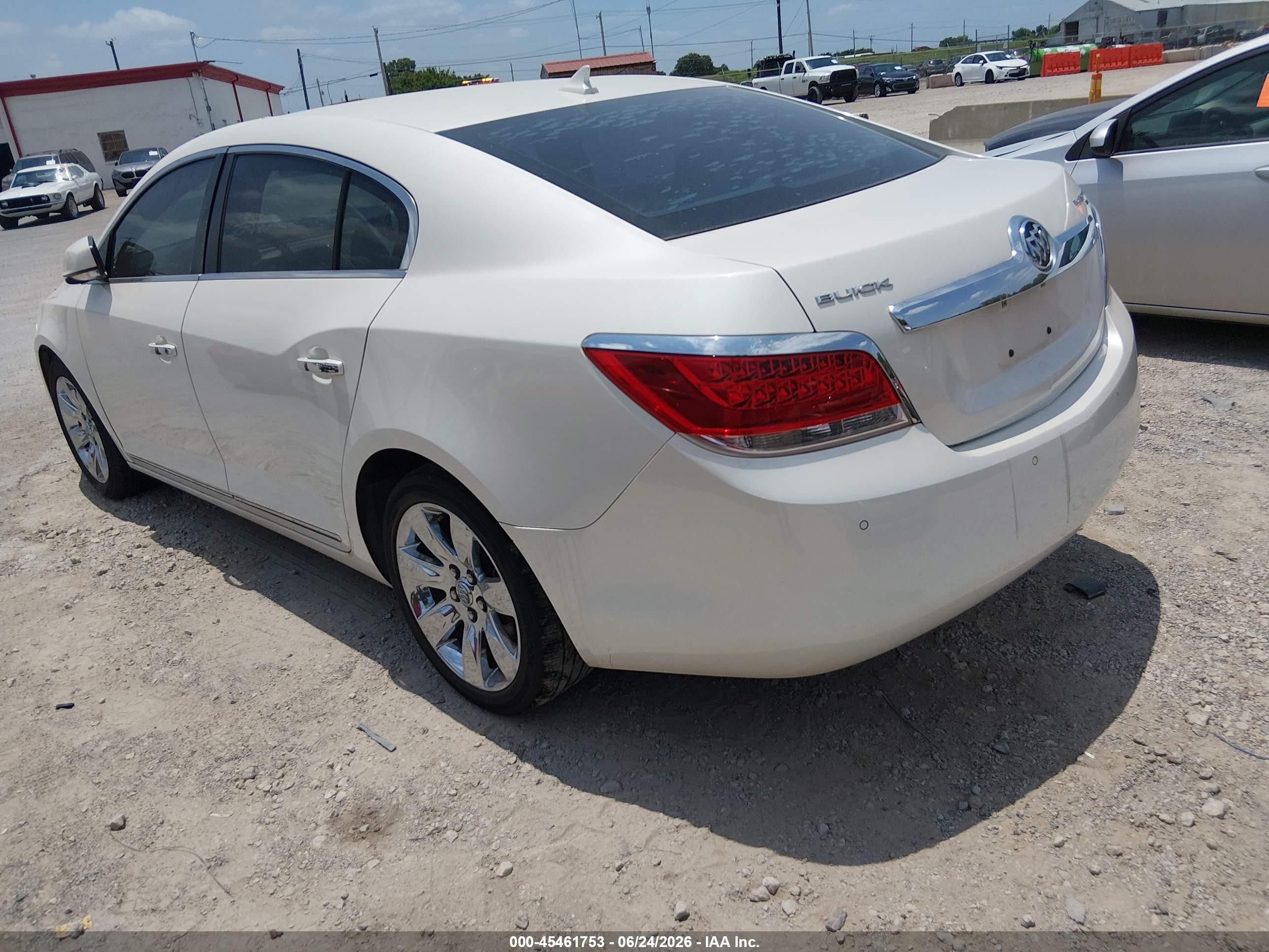 2010 Buick Lacrosse Cxl White vin: 1G4GC5EG0AF207085