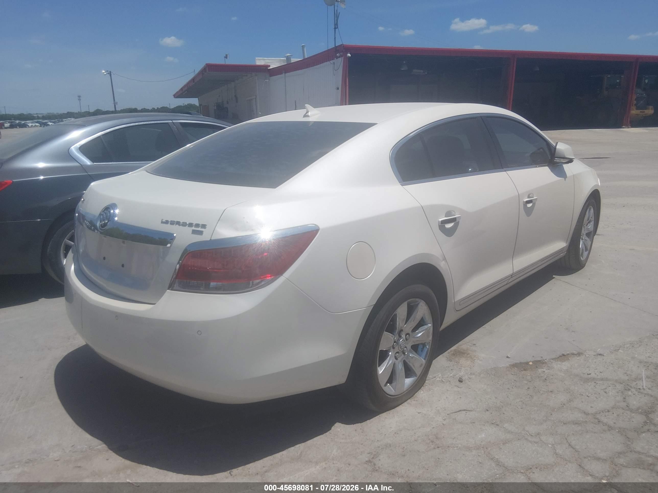 2010 Buick Lacrosse Cxl Cream vin: 1G4GC5EG0AF207085