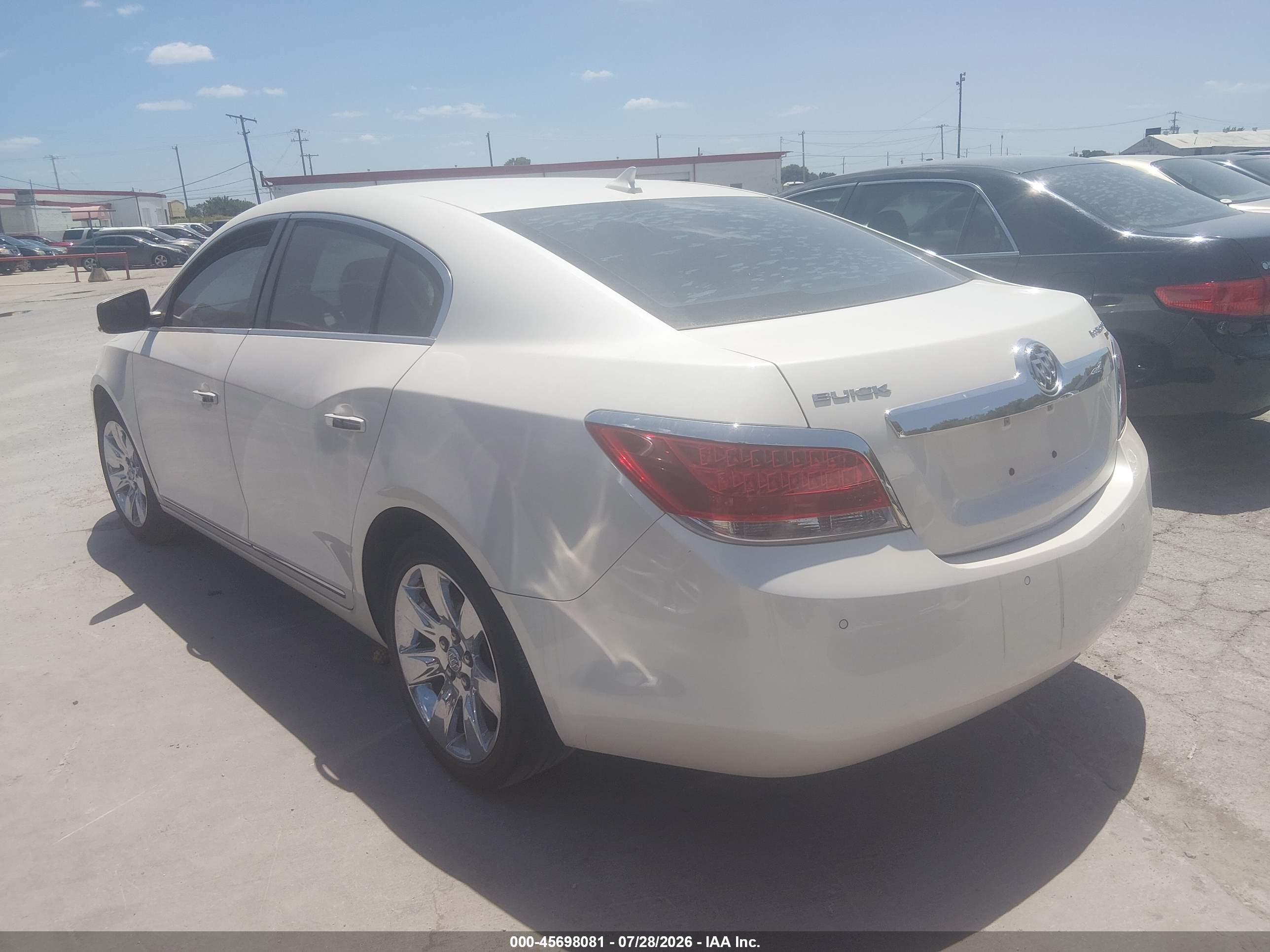 2010 Buick Lacrosse Cxl Cream vin: 1G4GC5EG0AF207085