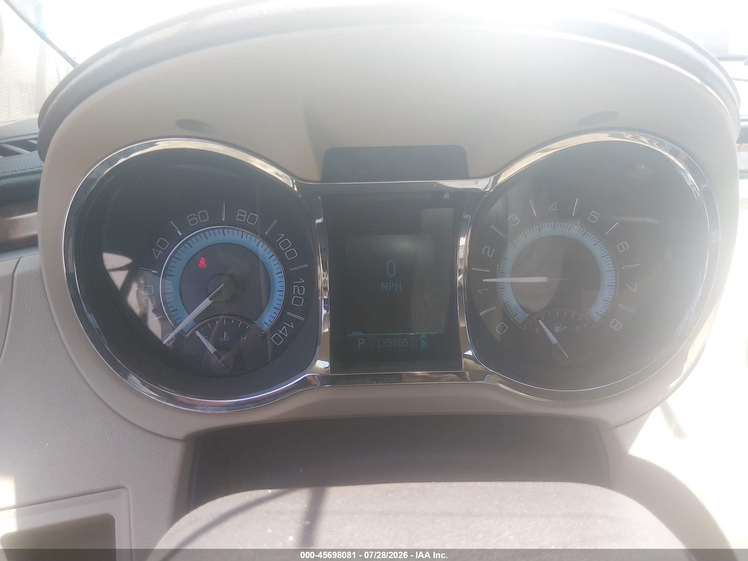 2010 Buick Lacrosse Cxl Cream vin: 1G4GC5EG0AF207085
