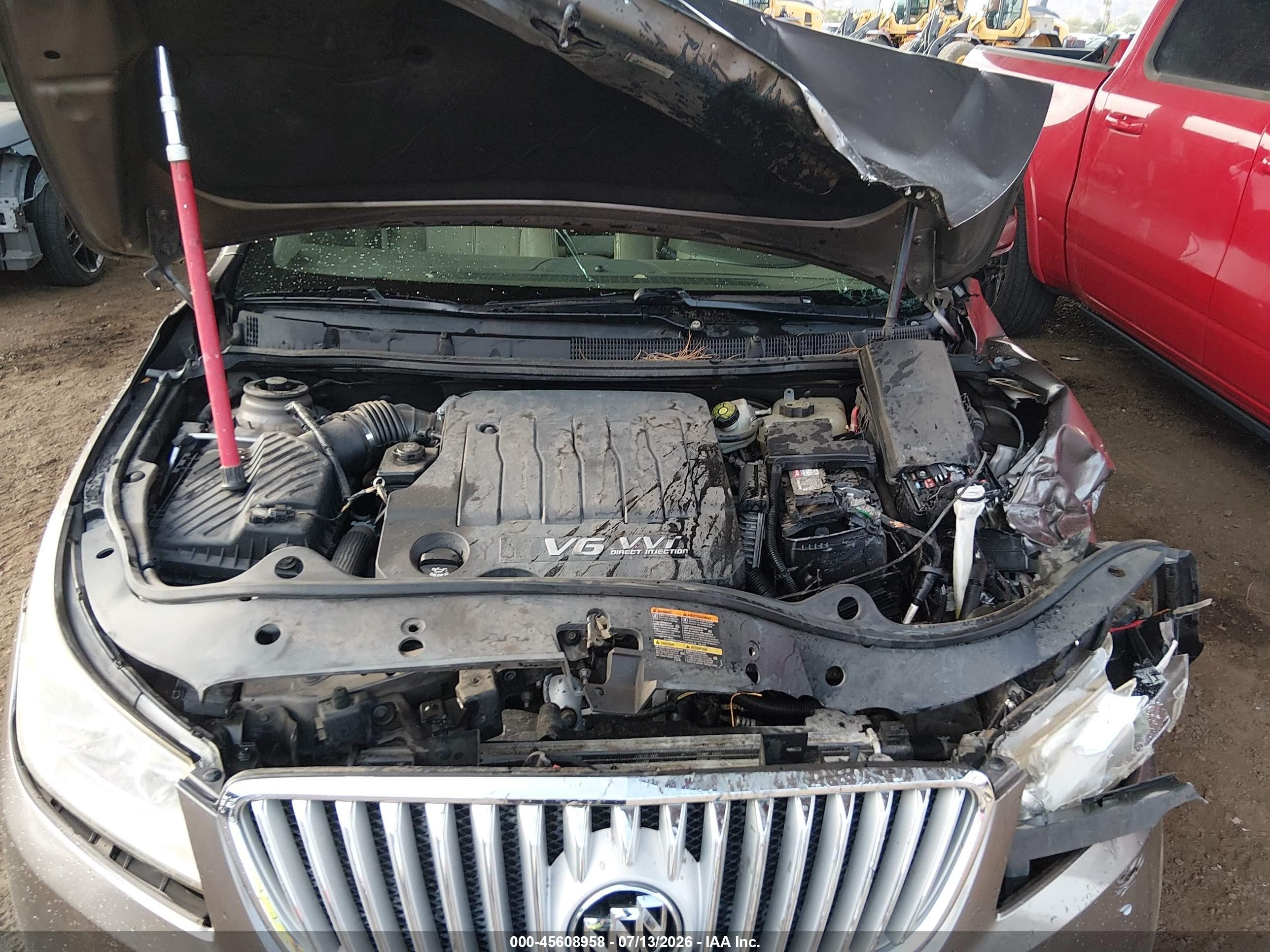 2010 Buick Lacrosse Cxl Серый vin: 1G4GC5EG0AF252947