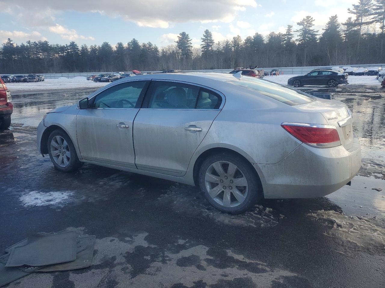 2010 Buick Lacrosse Cxl Silver vin: 1G4GC5EG0AF306635