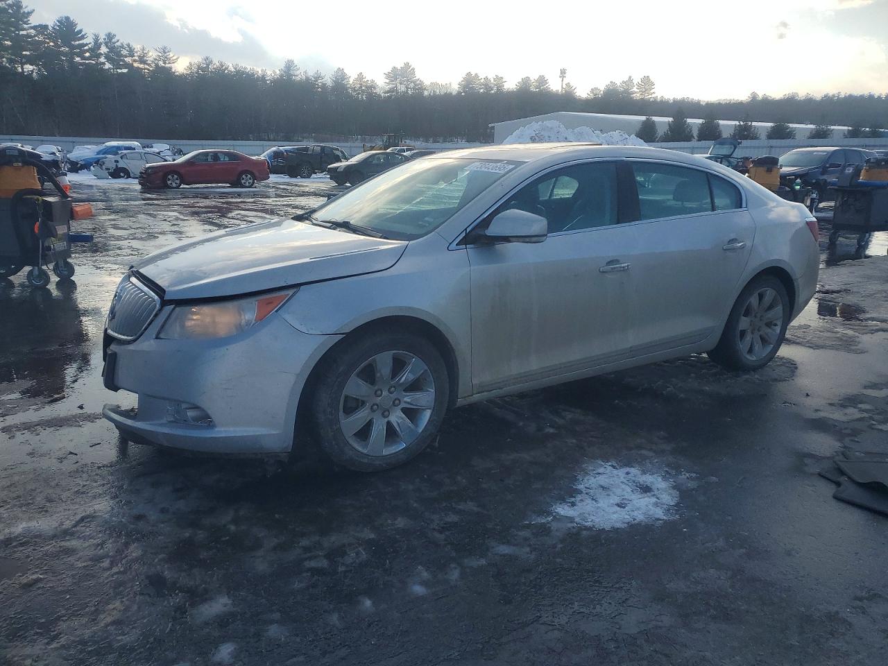 2010 Buick Lacrosse Cxl Silver vin: 1G4GC5EG0AF306635