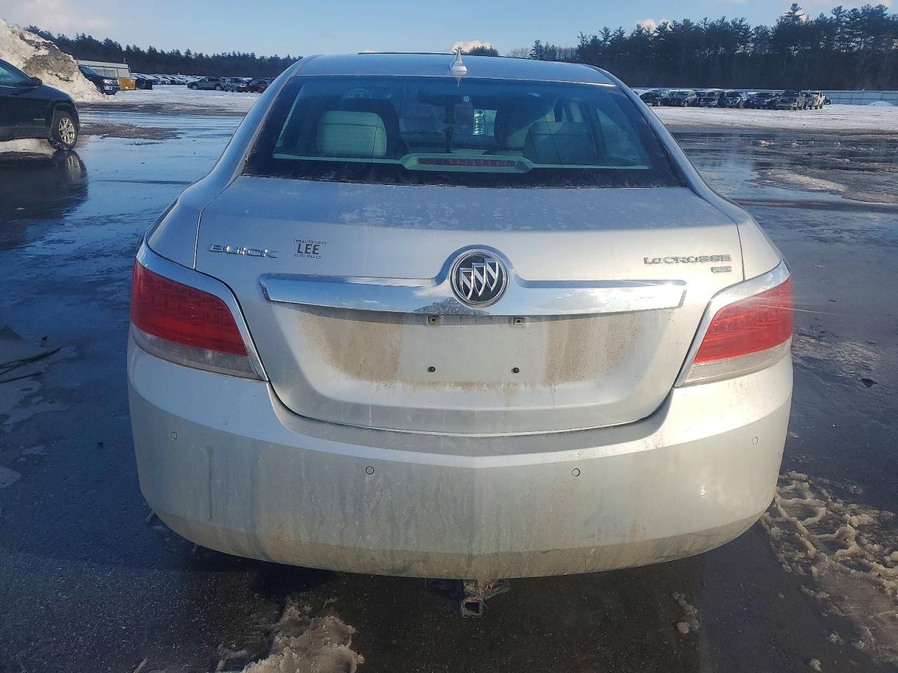 2010 Buick Lacrosse Cxl Silver vin: 1G4GC5EG0AF306635