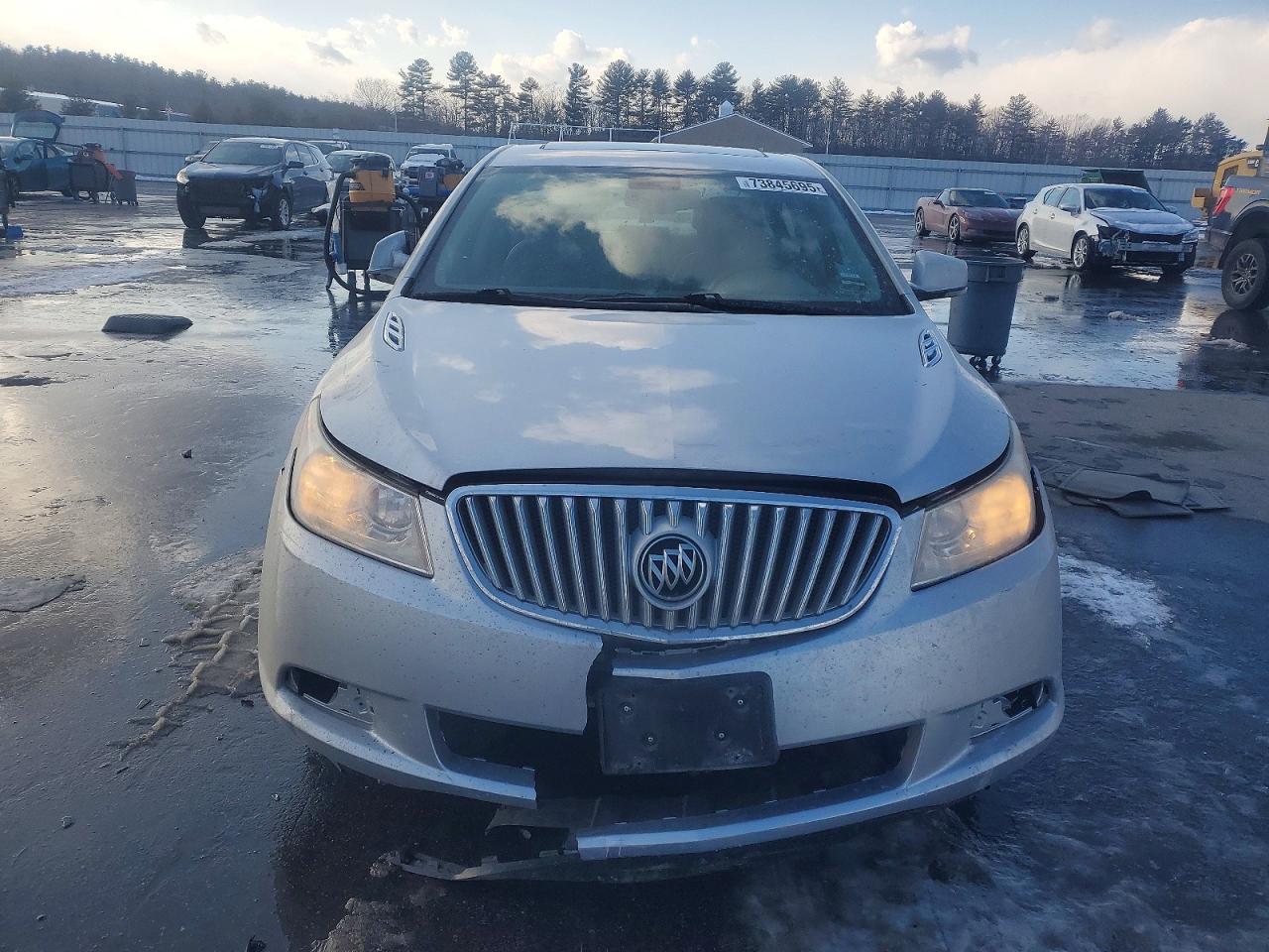 2010 Buick Lacrosse Cxl Silver vin: 1G4GC5EG0AF306635