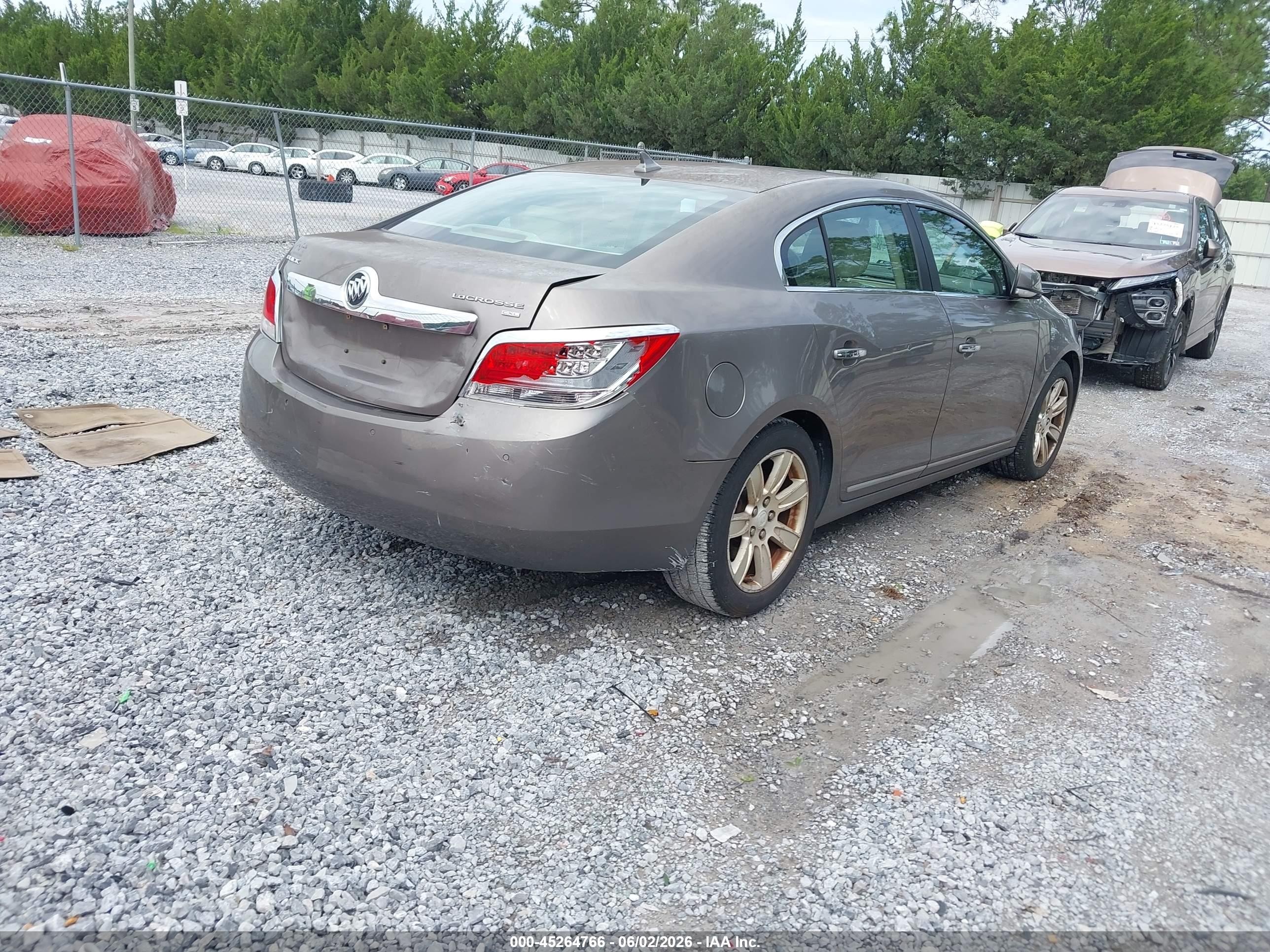 2010 Buick Lacrosse Cxl Brown vin: 1G4GC5EG1AF248437
