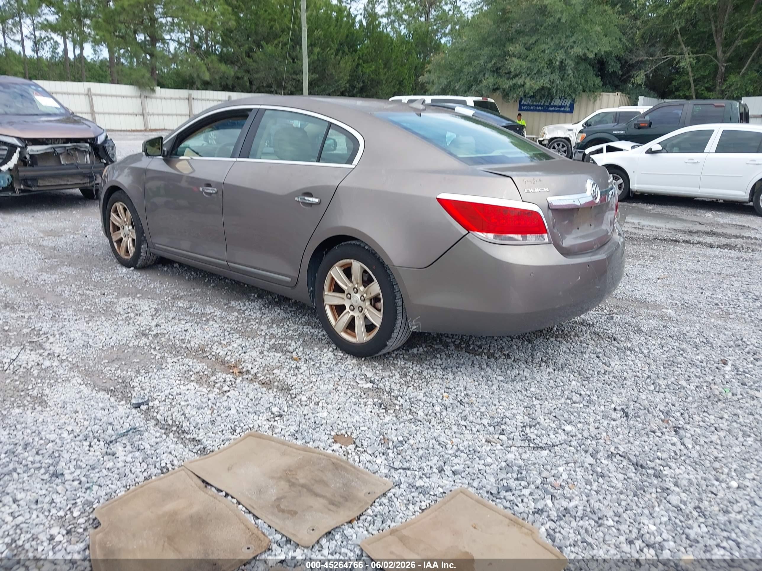 2010 Buick Lacrosse Cxl Brown vin: 1G4GC5EG1AF248437