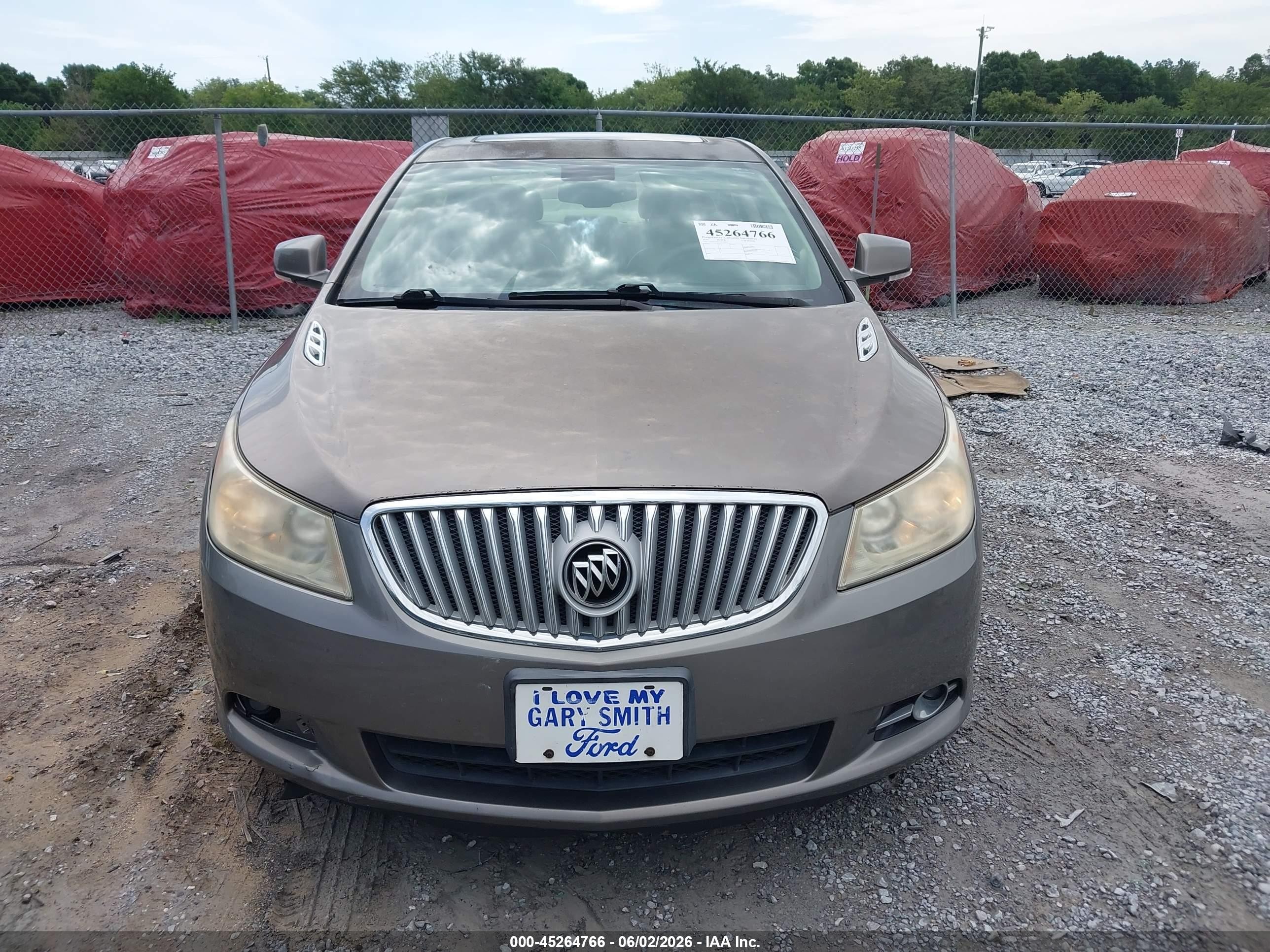2010 Buick Lacrosse Cxl Brown vin: 1G4GC5EG1AF248437
