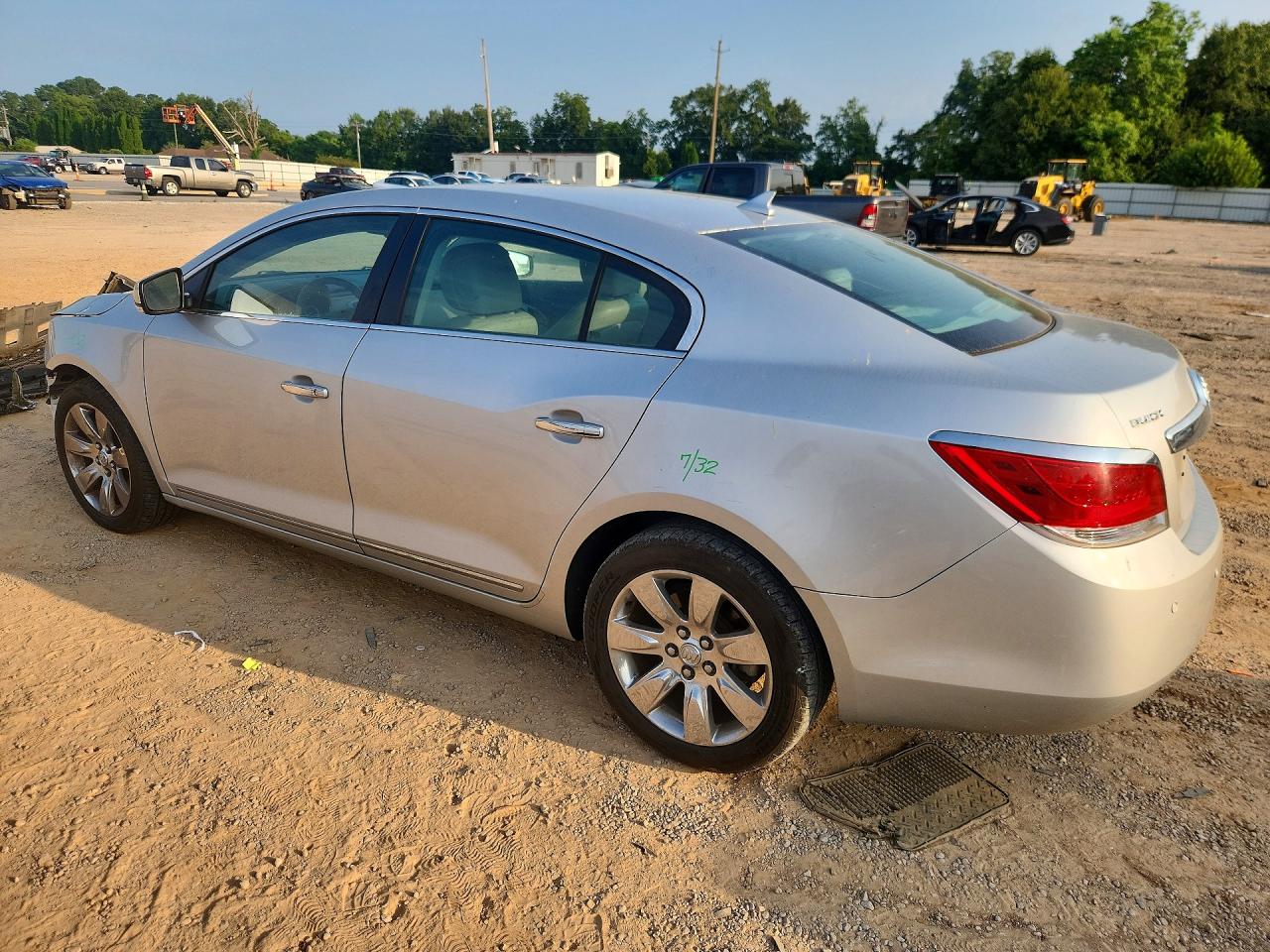 2010 Buick Lacrosse Cxl Silver vin: 1G4GC5EG1AF248809