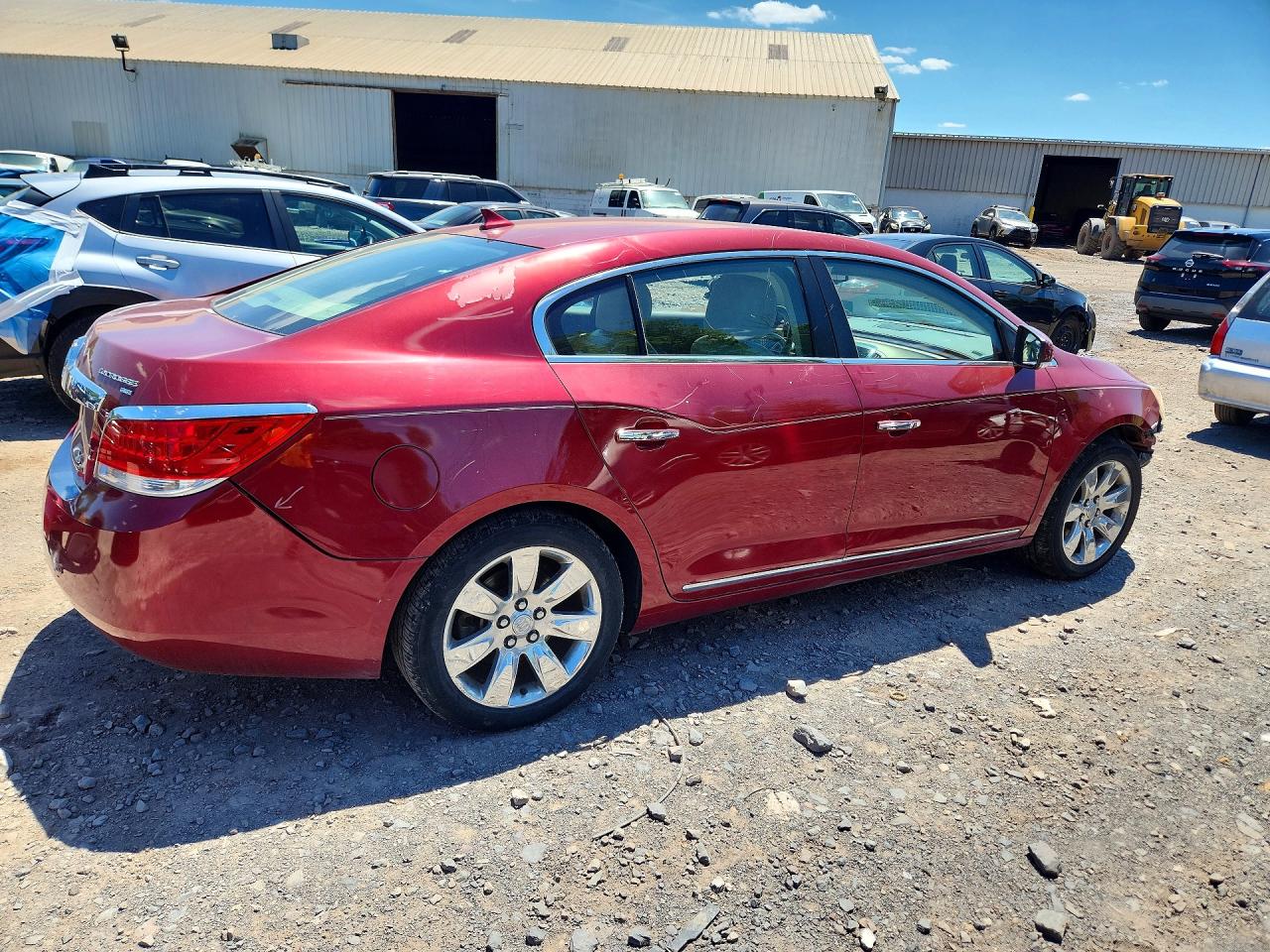 2010 Buick Lacrosse Cxl Burgundy vin: 1G4GC5EG1AF267490