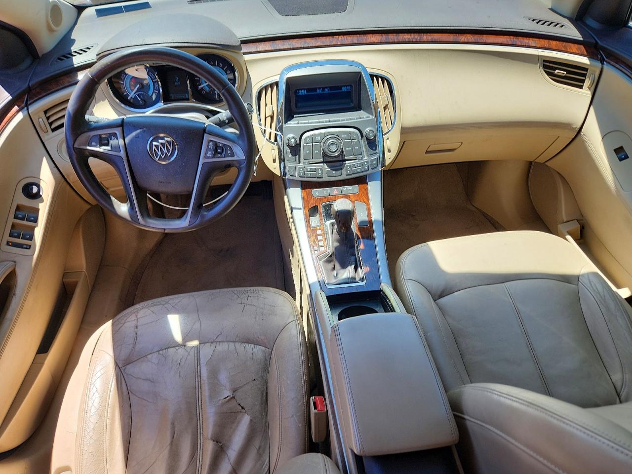 2010 Buick Lacrosse Cxl Burgundy vin: 1G4GC5EG1AF267490