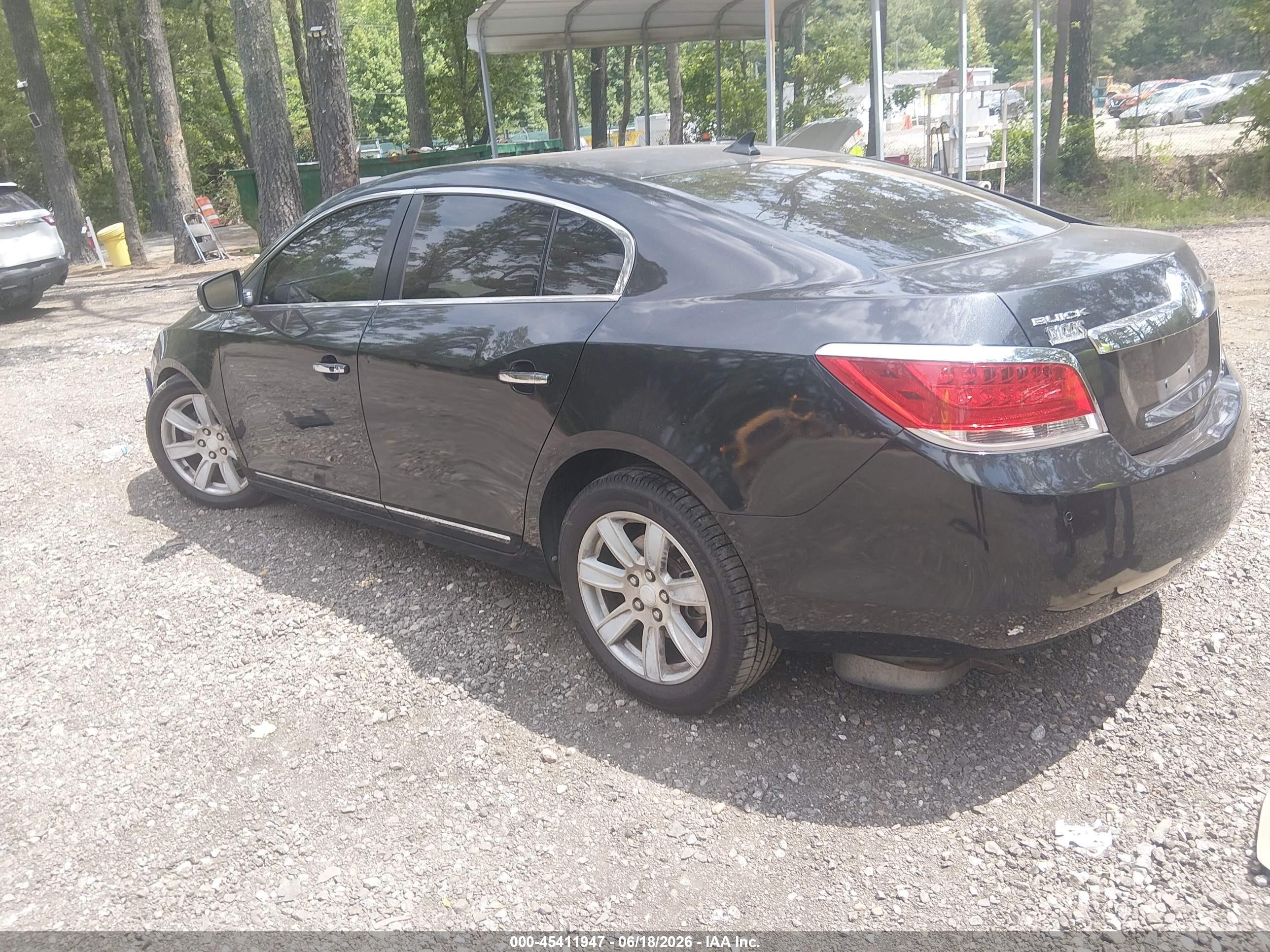 2010 Buick Lacrosse Cxl Black vin: 1G4GC5EG2AF177426