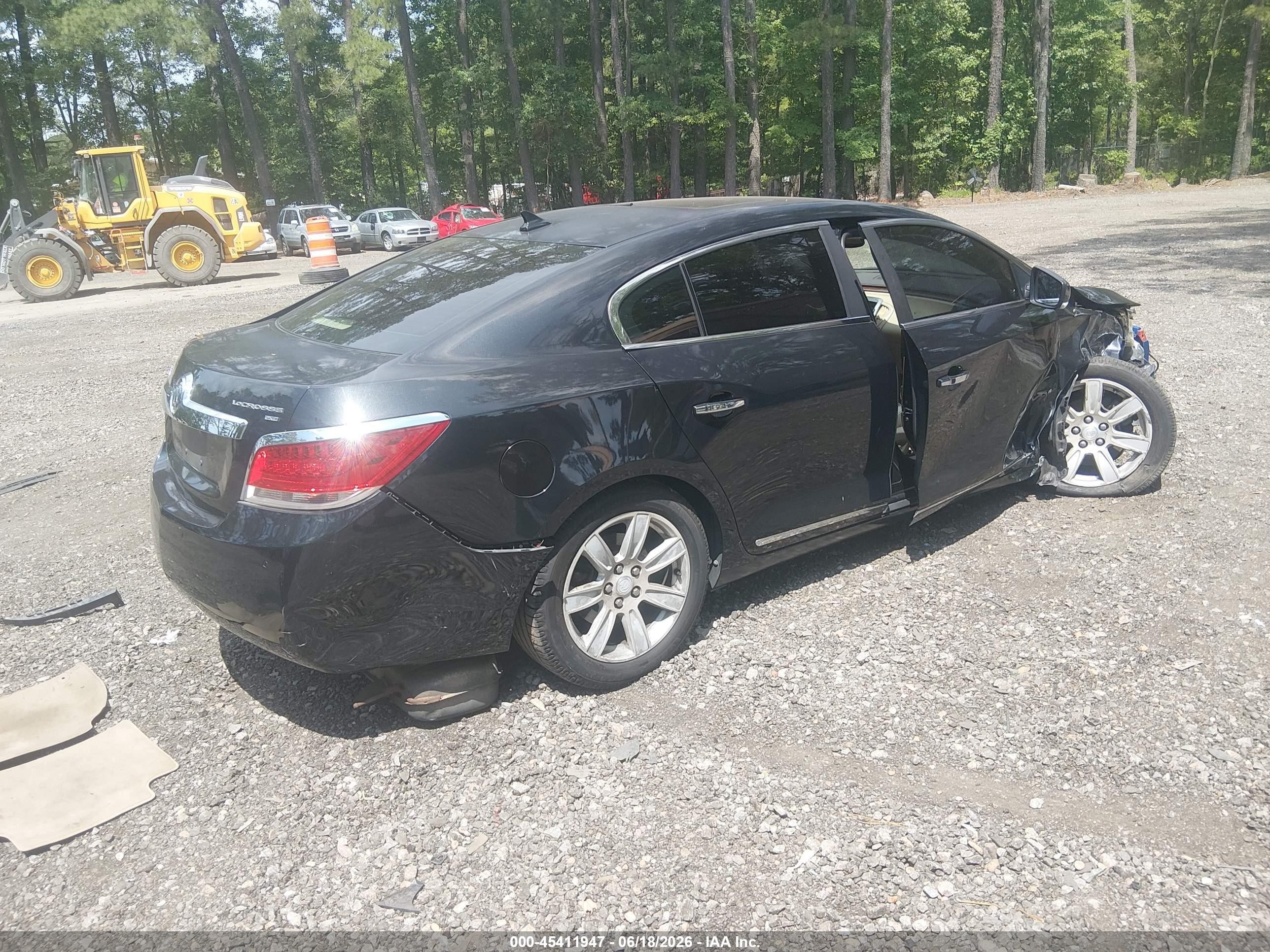 2010 Buick Lacrosse Cxl Black vin: 1G4GC5EG2AF177426