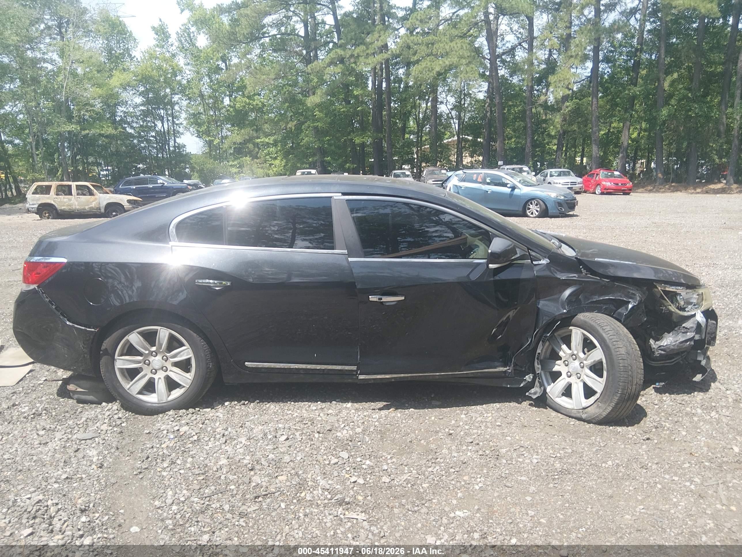 2010 Buick Lacrosse Cxl Black vin: 1G4GC5EG2AF177426