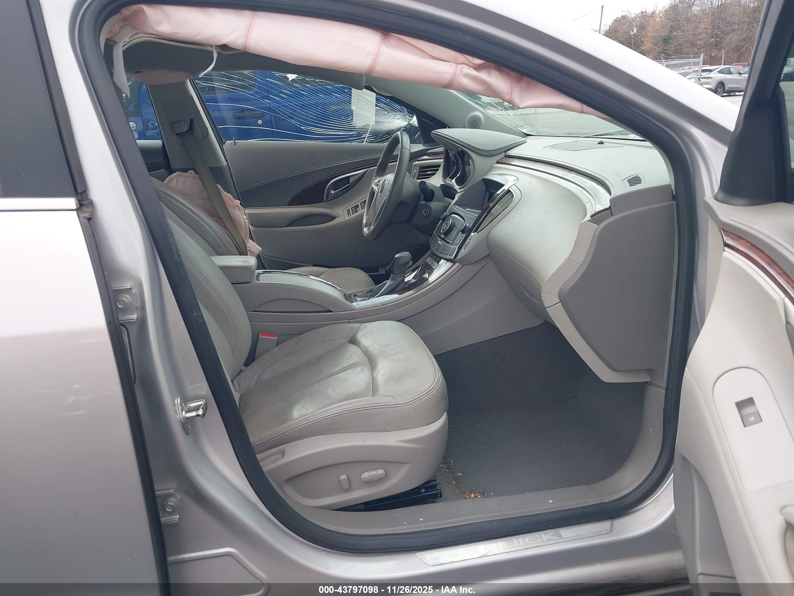 2010 Buick Lacrosse Cxl Gray vin: 1G4GC5EG3AF121267