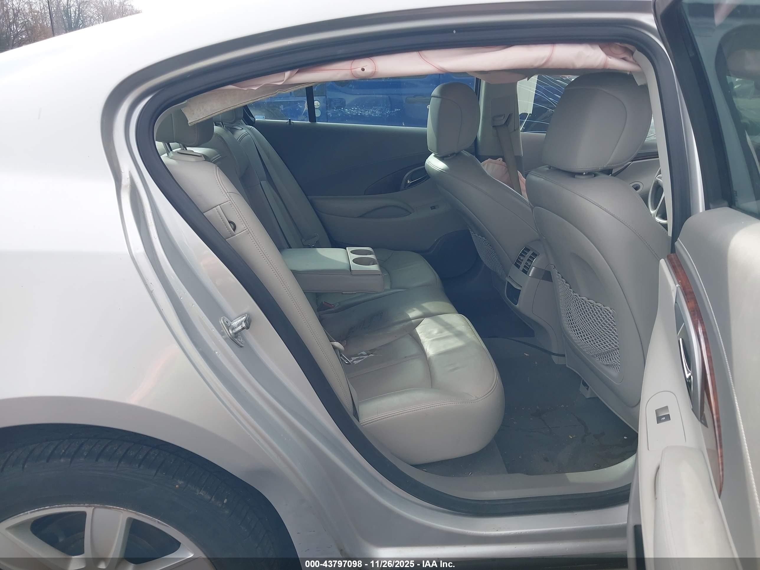 2010 Buick Lacrosse Cxl Gray vin: 1G4GC5EG3AF121267