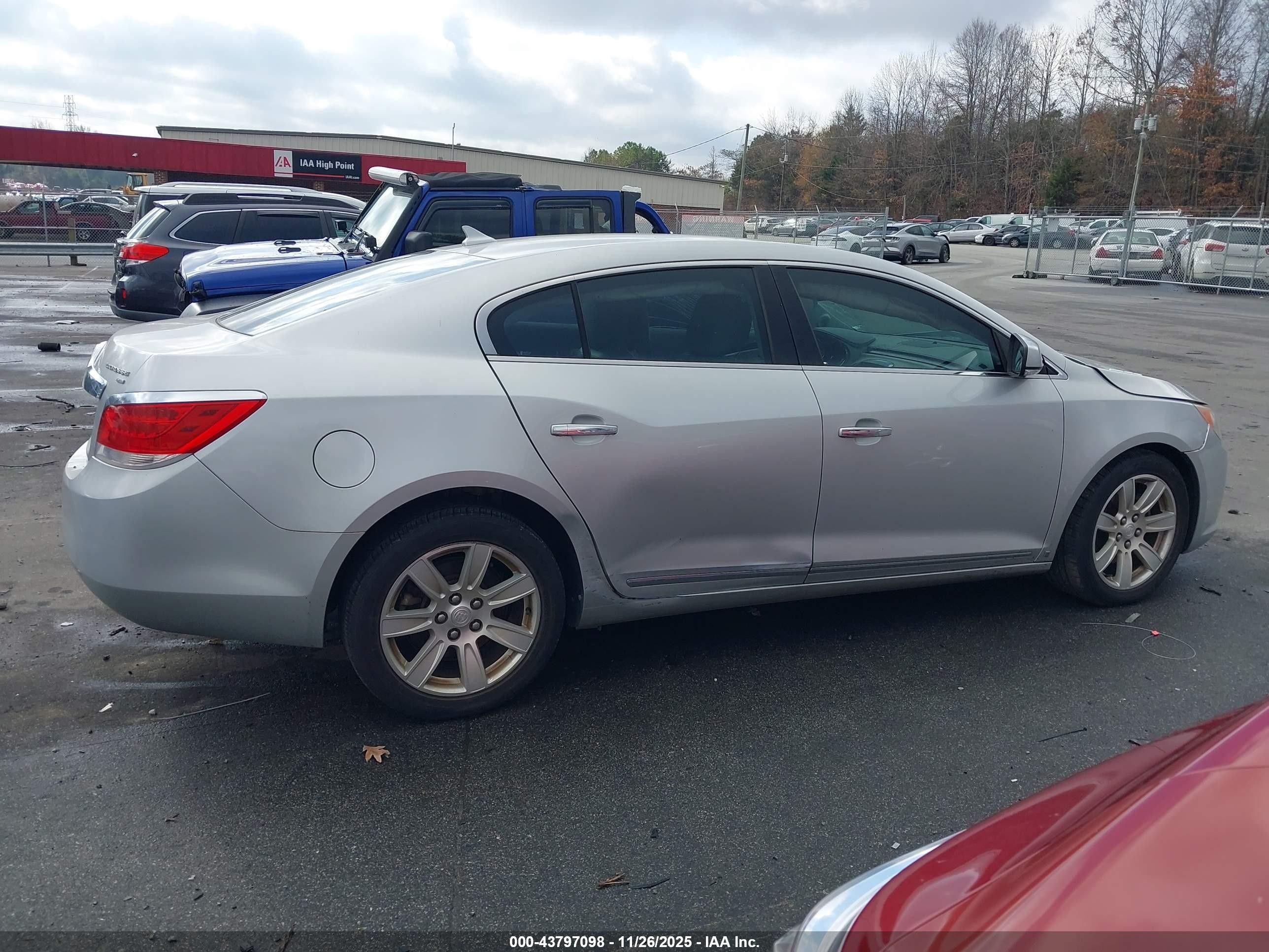 2010 Buick Lacrosse Cxl Gray vin: 1G4GC5EG3AF121267