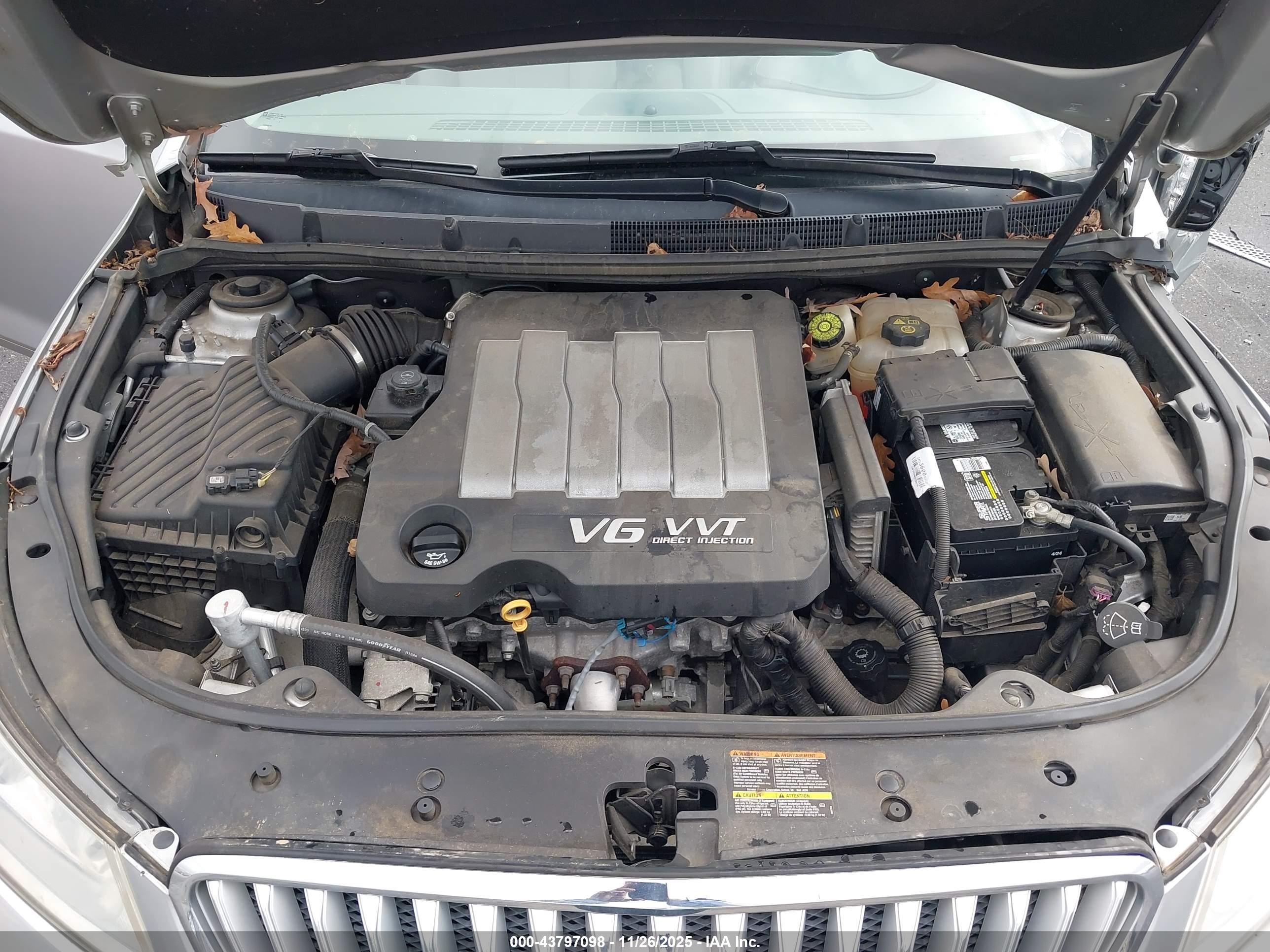 2010 Buick Lacrosse Cxl Gray vin: 1G4GC5EG3AF121267