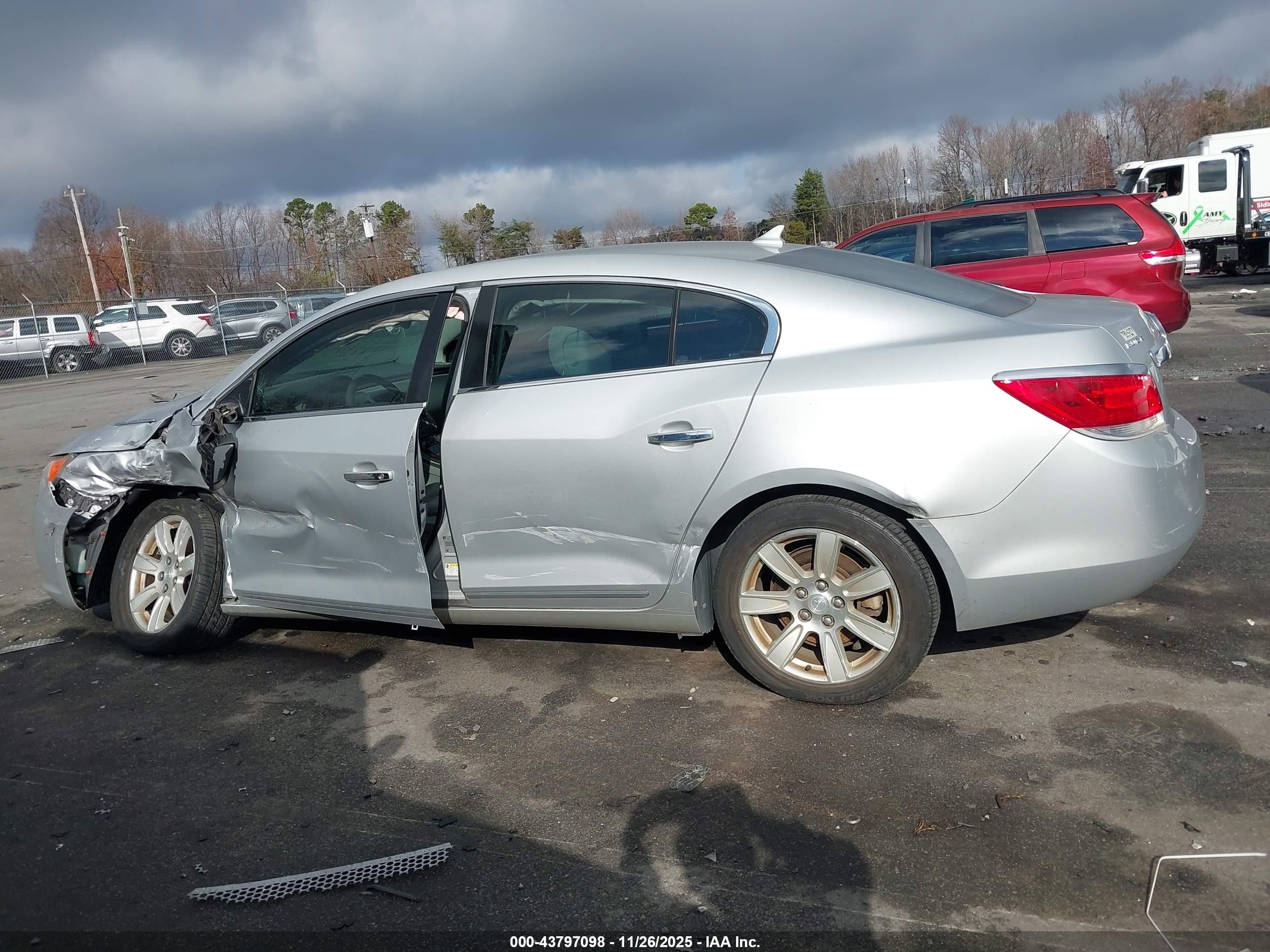 2010 Buick Lacrosse Cxl Gray vin: 1G4GC5EG3AF121267