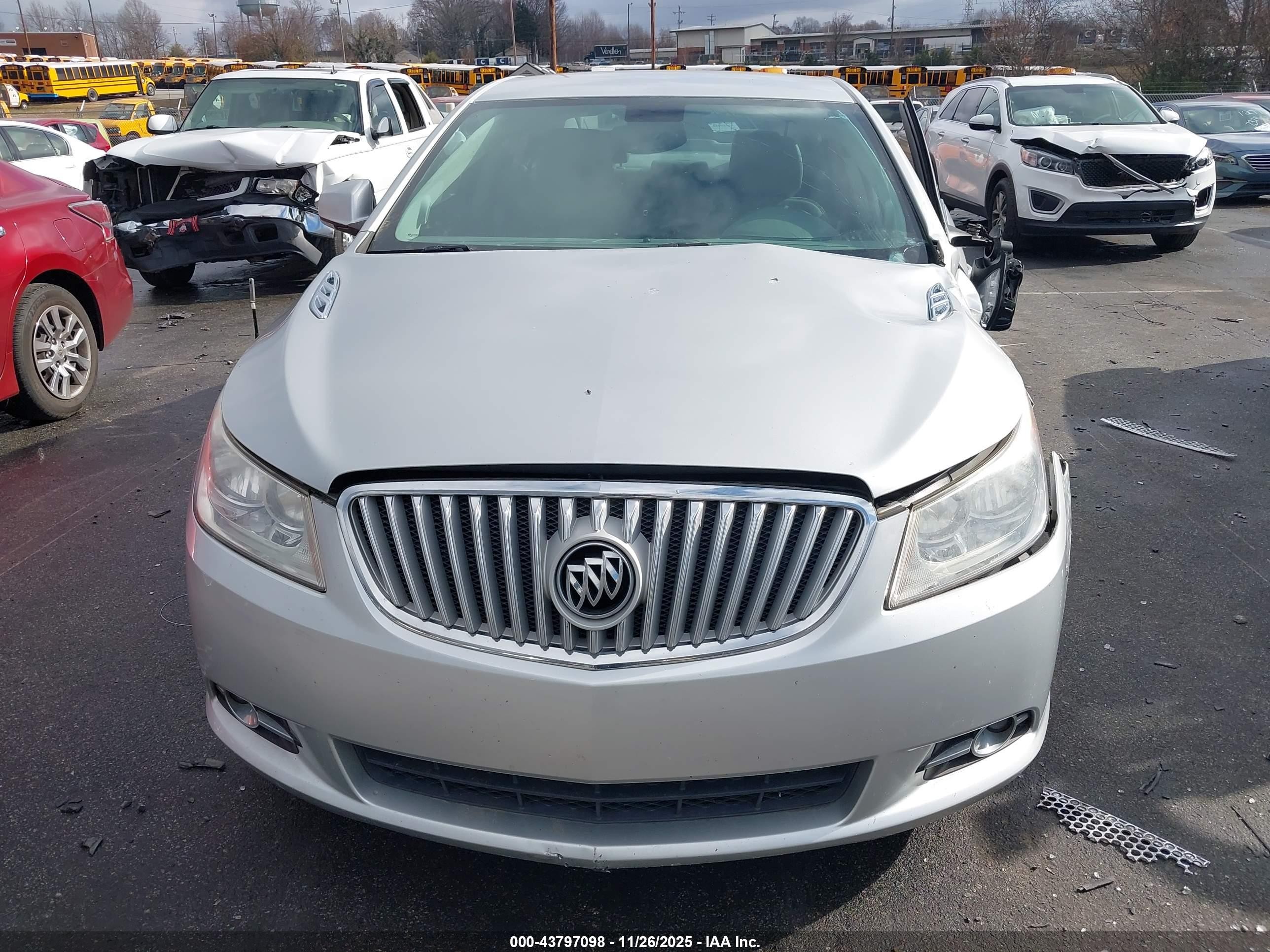 2010 Buick Lacrosse Cxl Gray vin: 1G4GC5EG3AF121267