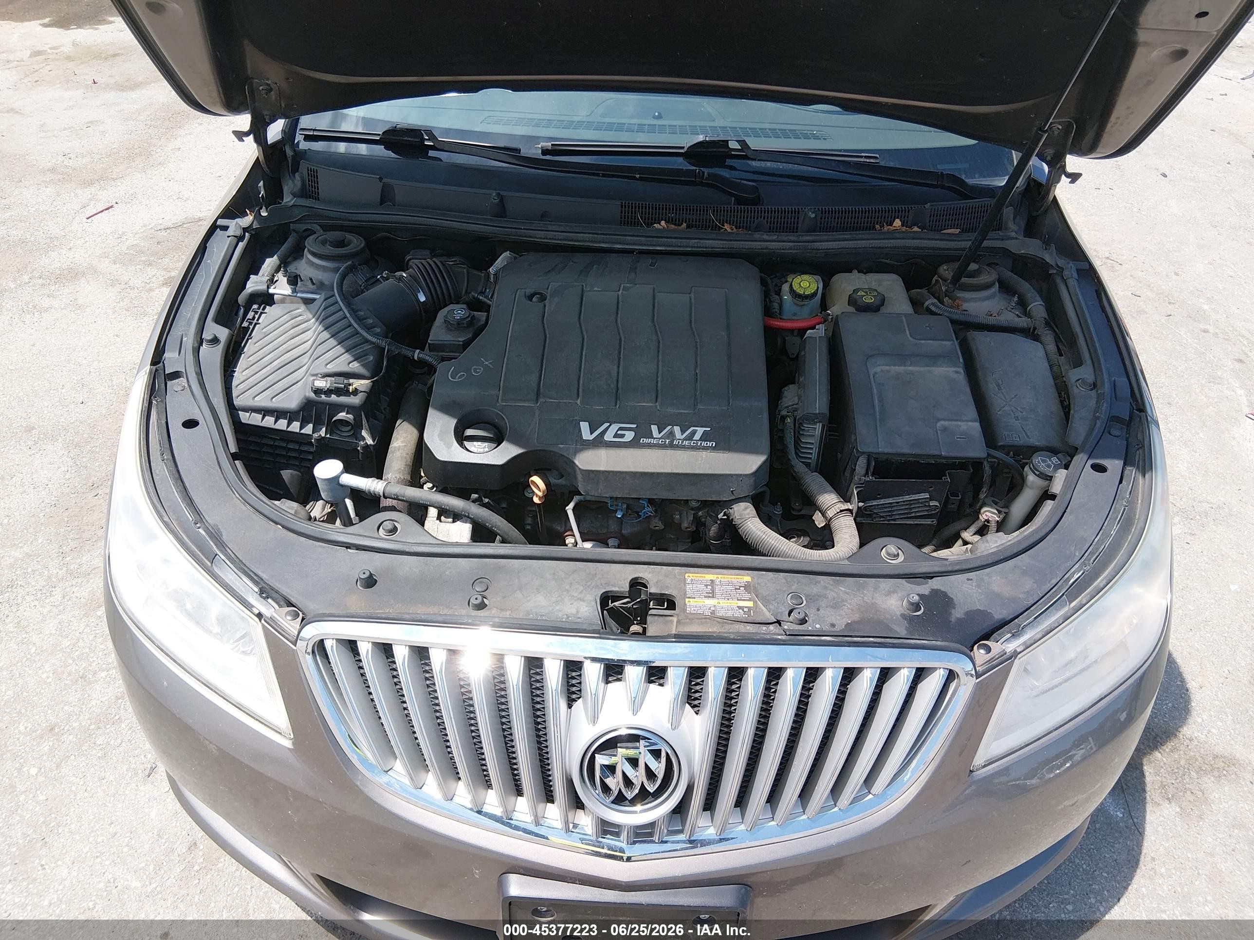 2010 Buick Lacrosse Cxl Коричневый vin: 1G4GC5EG3AF281925