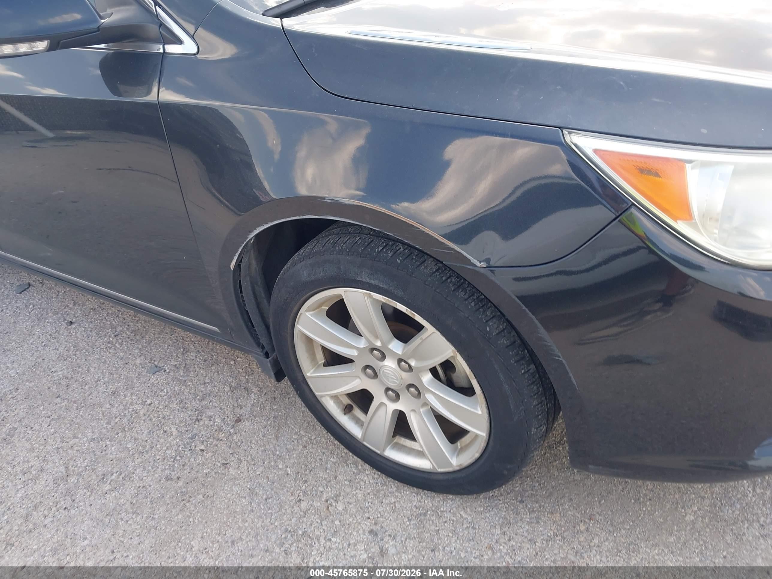 2010 Buick Lacrosse Cxl Black vin: 1G4GC5EG4AF134920