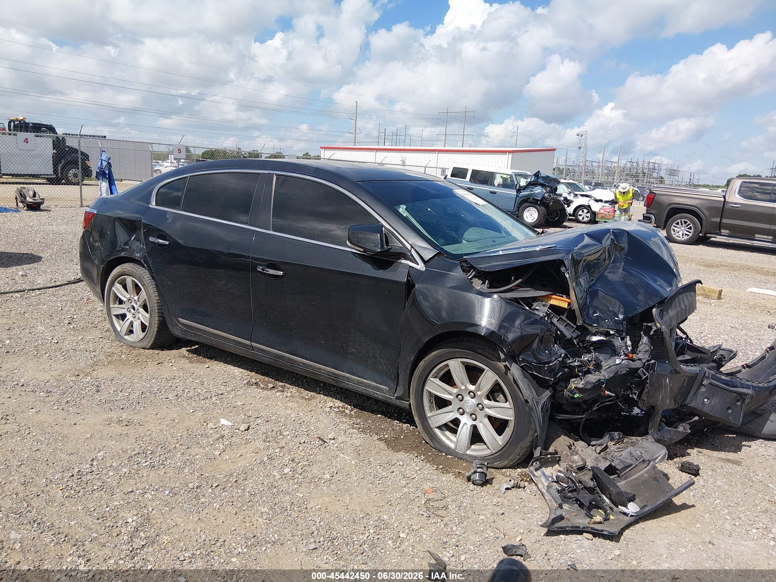 2010 Buick Lacrosse Cxl Black vin: 1G4GC5EG4AF165116