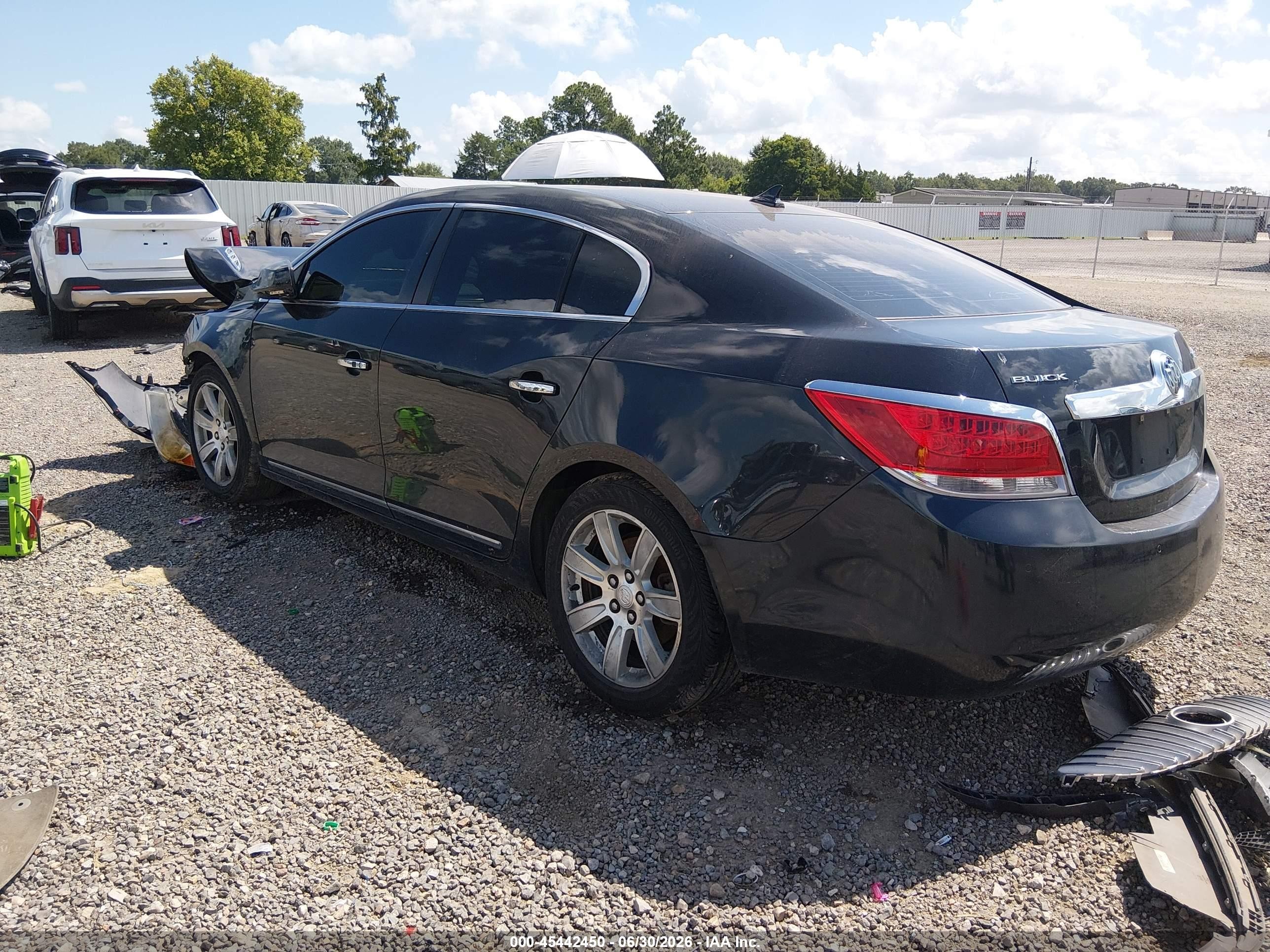 2010 Buick Lacrosse Cxl Black vin: 1G4GC5EG4AF165116