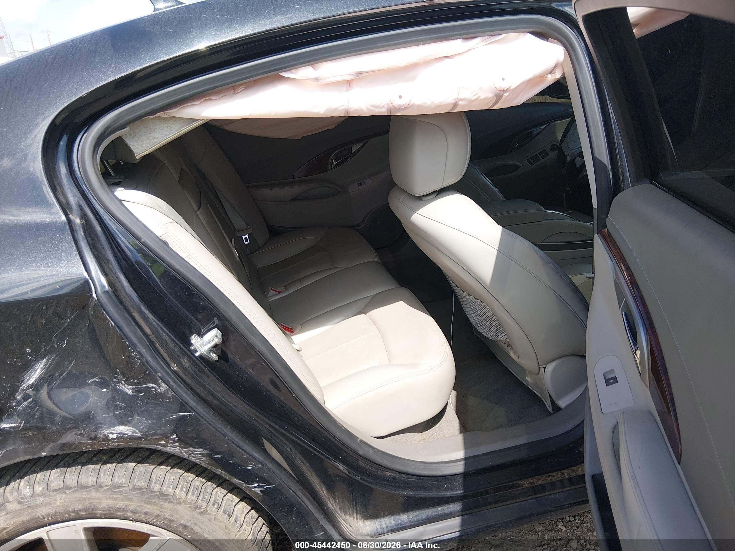 2010 Buick Lacrosse Cxl Black vin: 1G4GC5EG4AF165116