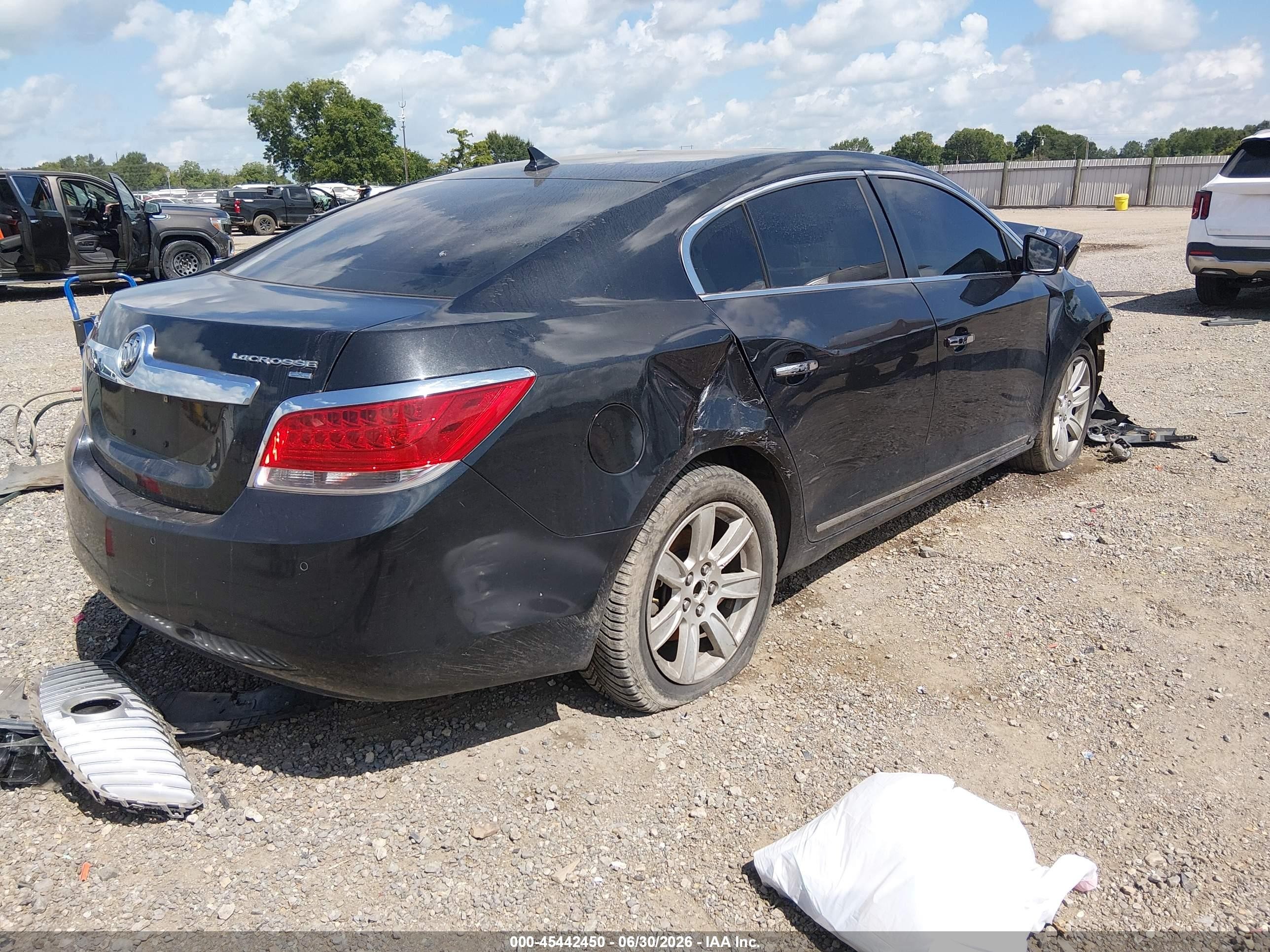 2010 Buick Lacrosse Cxl Black vin: 1G4GC5EG4AF165116