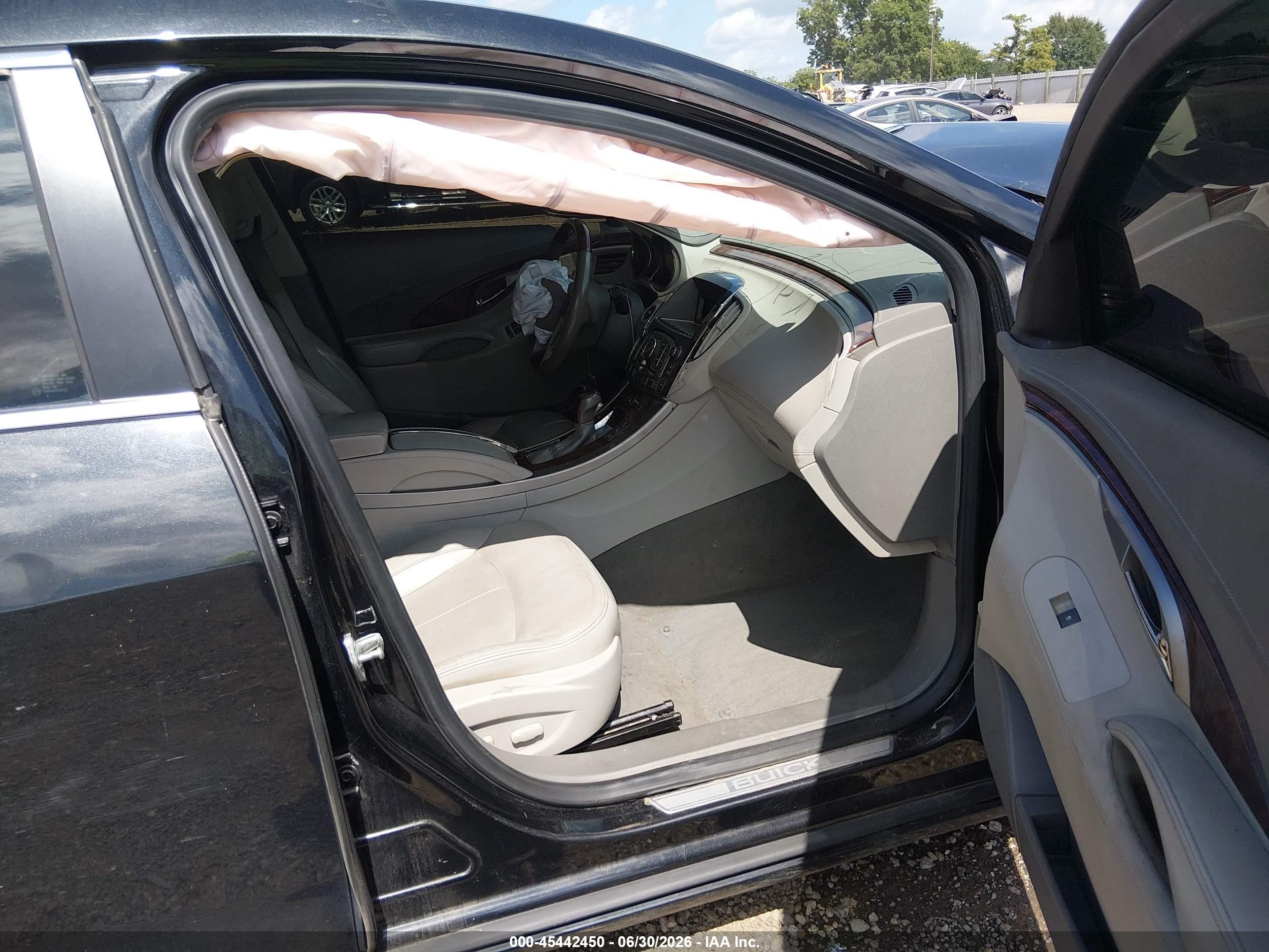 2010 Buick Lacrosse Cxl Black vin: 1G4GC5EG4AF165116