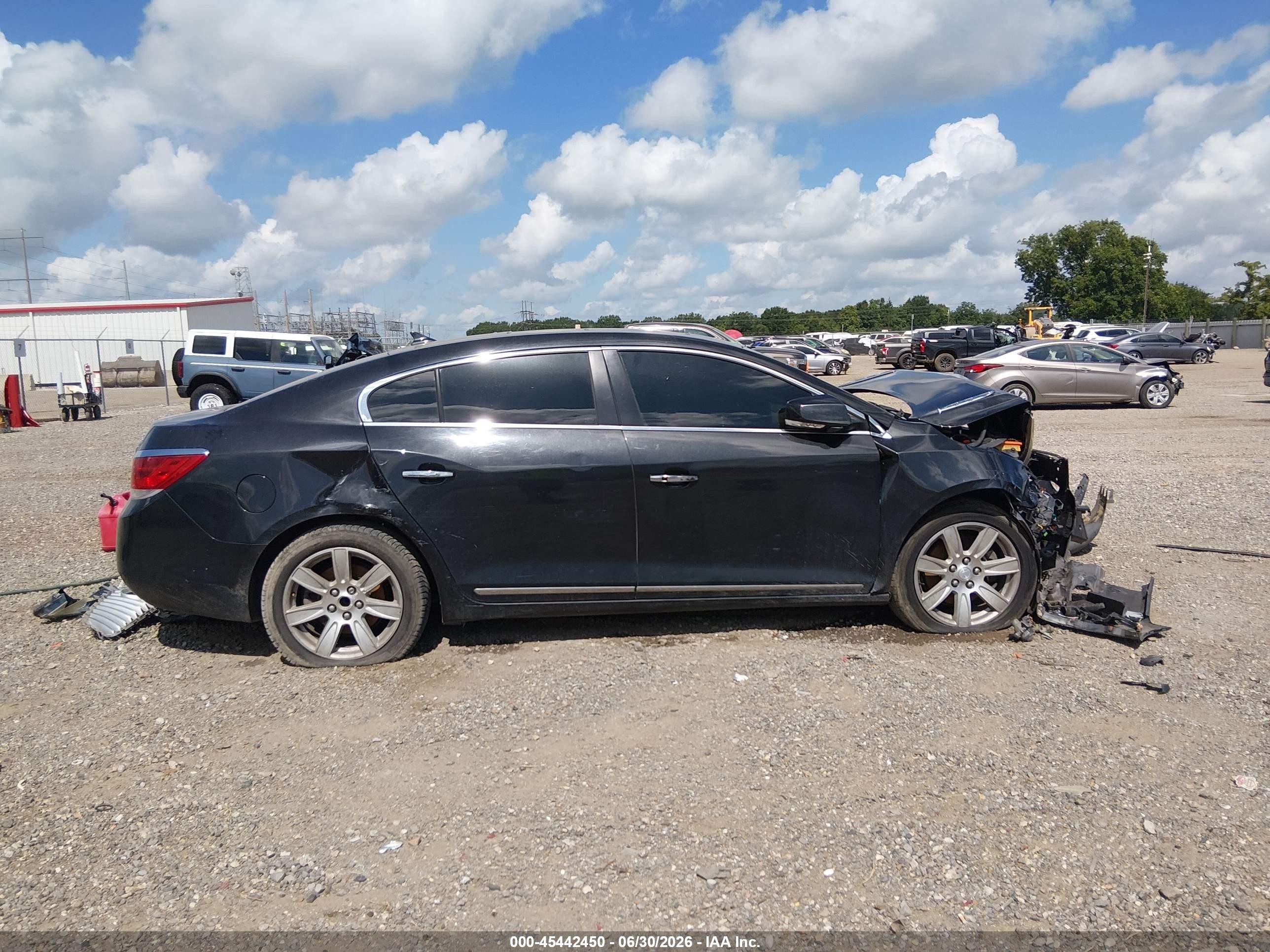 2010 Buick Lacrosse Cxl Black vin: 1G4GC5EG4AF165116