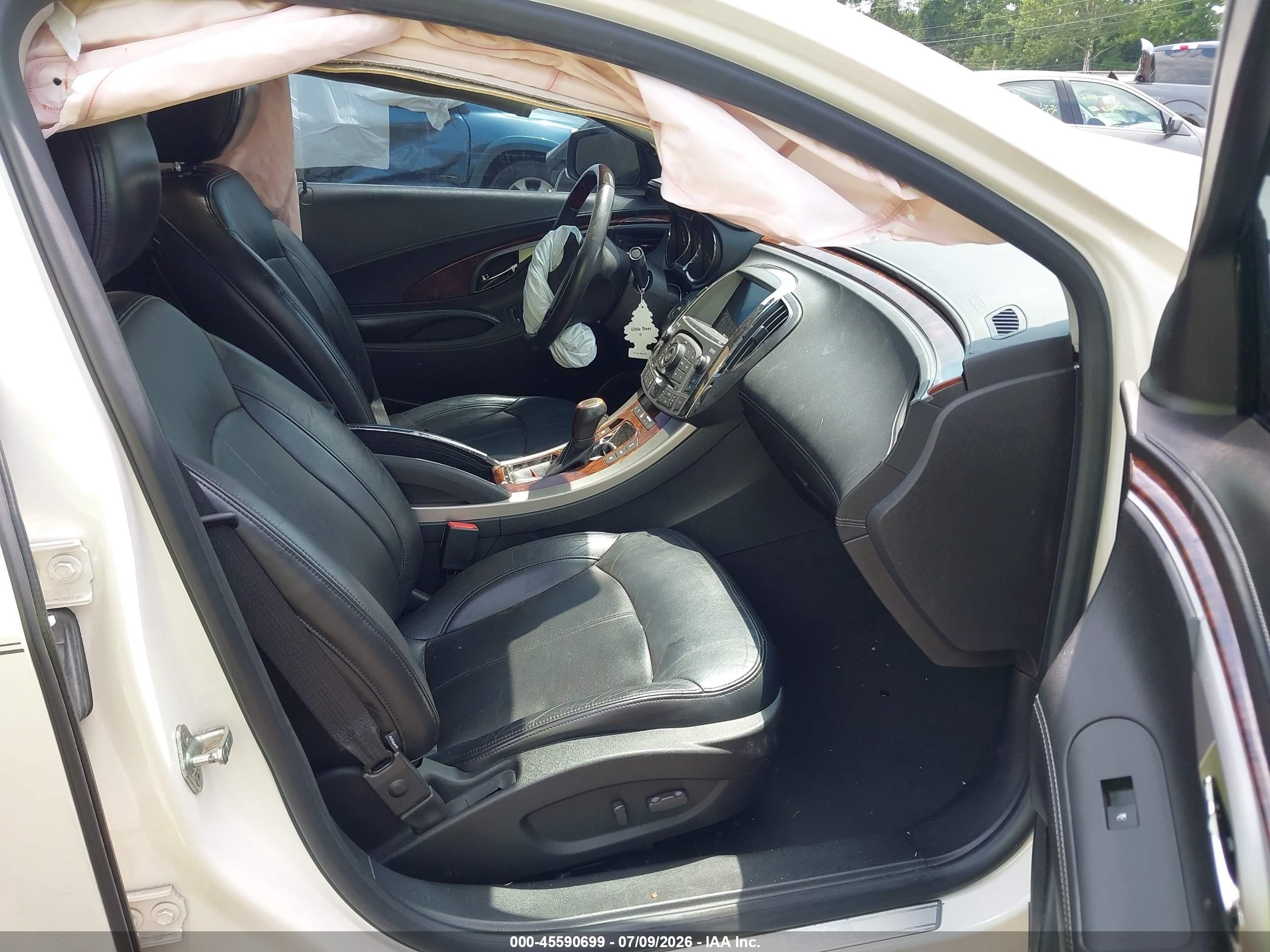2010 Buick Lacrosse Cxl White vin: 1G4GC5EG4AF176150