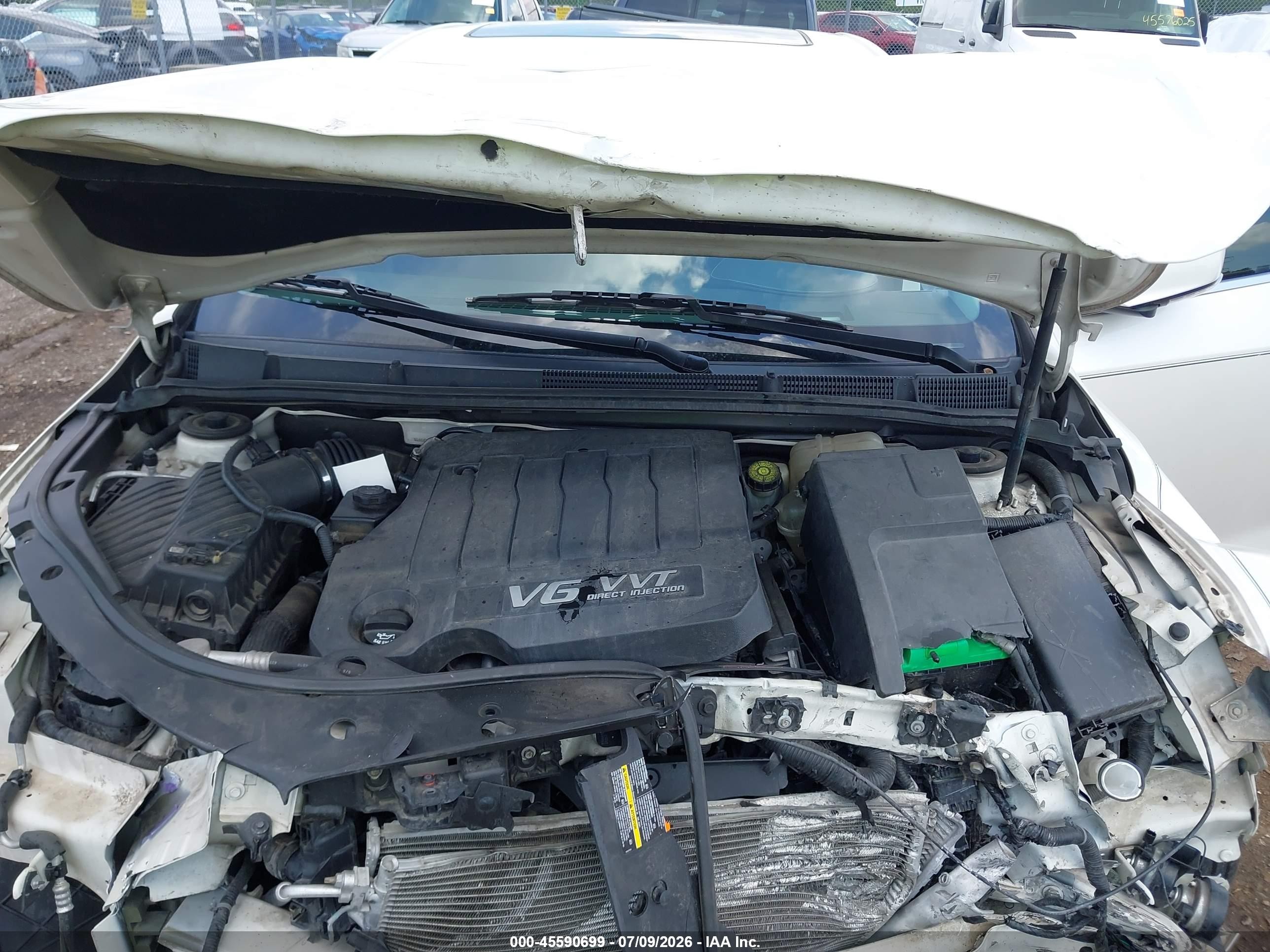 2010 Buick Lacrosse Cxl White vin: 1G4GC5EG4AF176150
