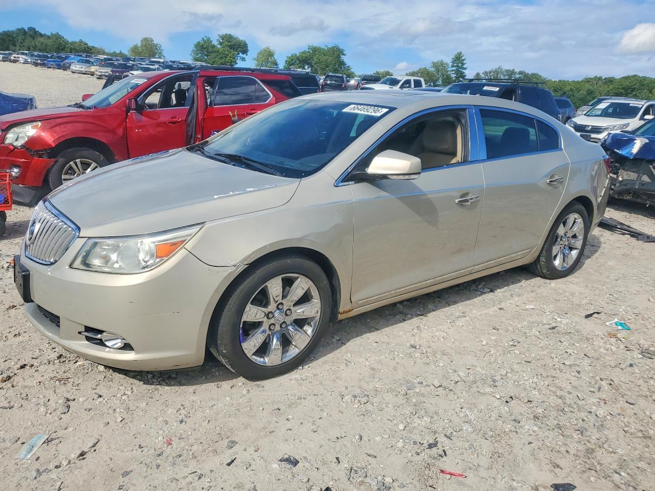 2010 Buick Lacrosse Cxl Cream vin: 1G4GC5EG4AF284431